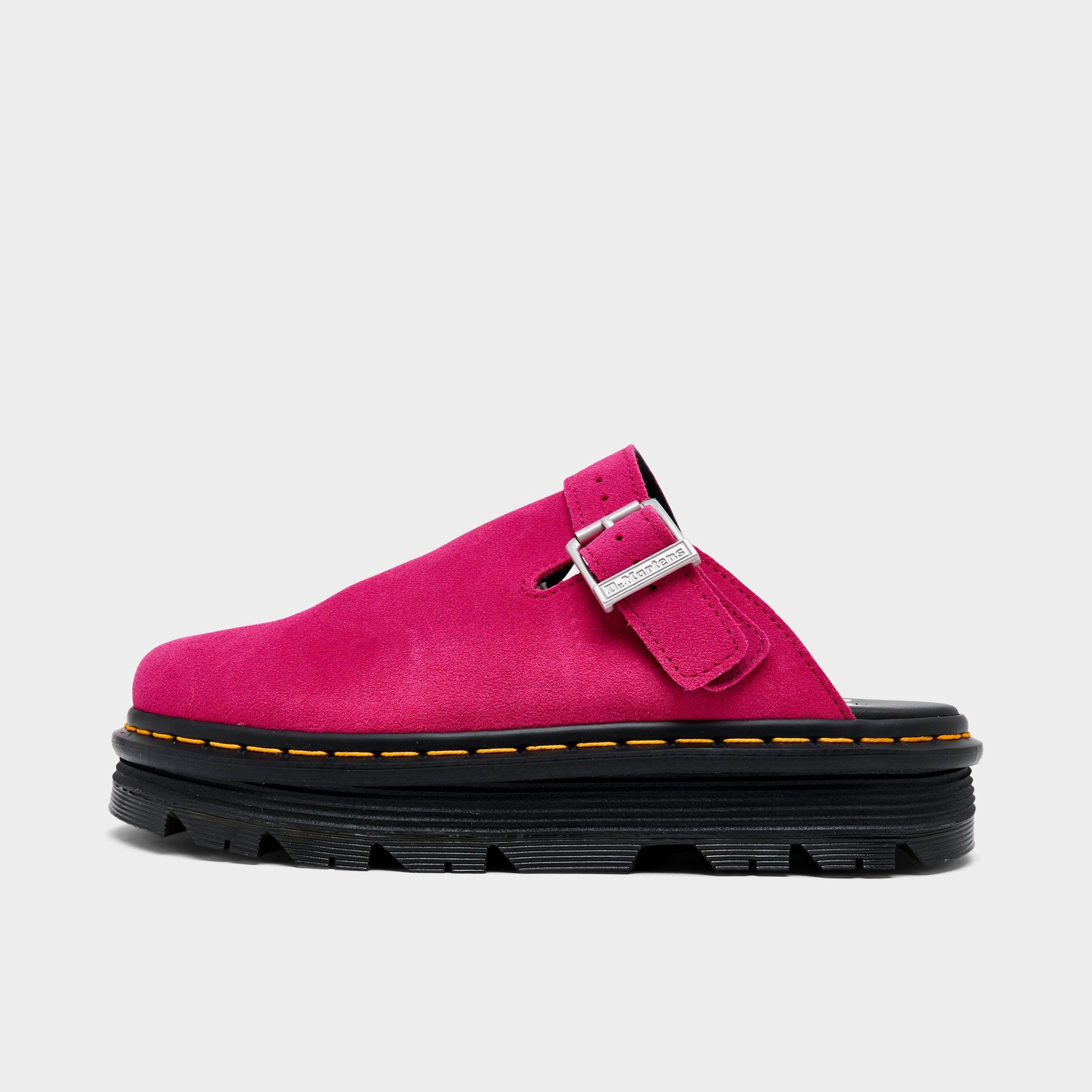 Dr. Martens Zebzag Suede Slingback Mule Sandals