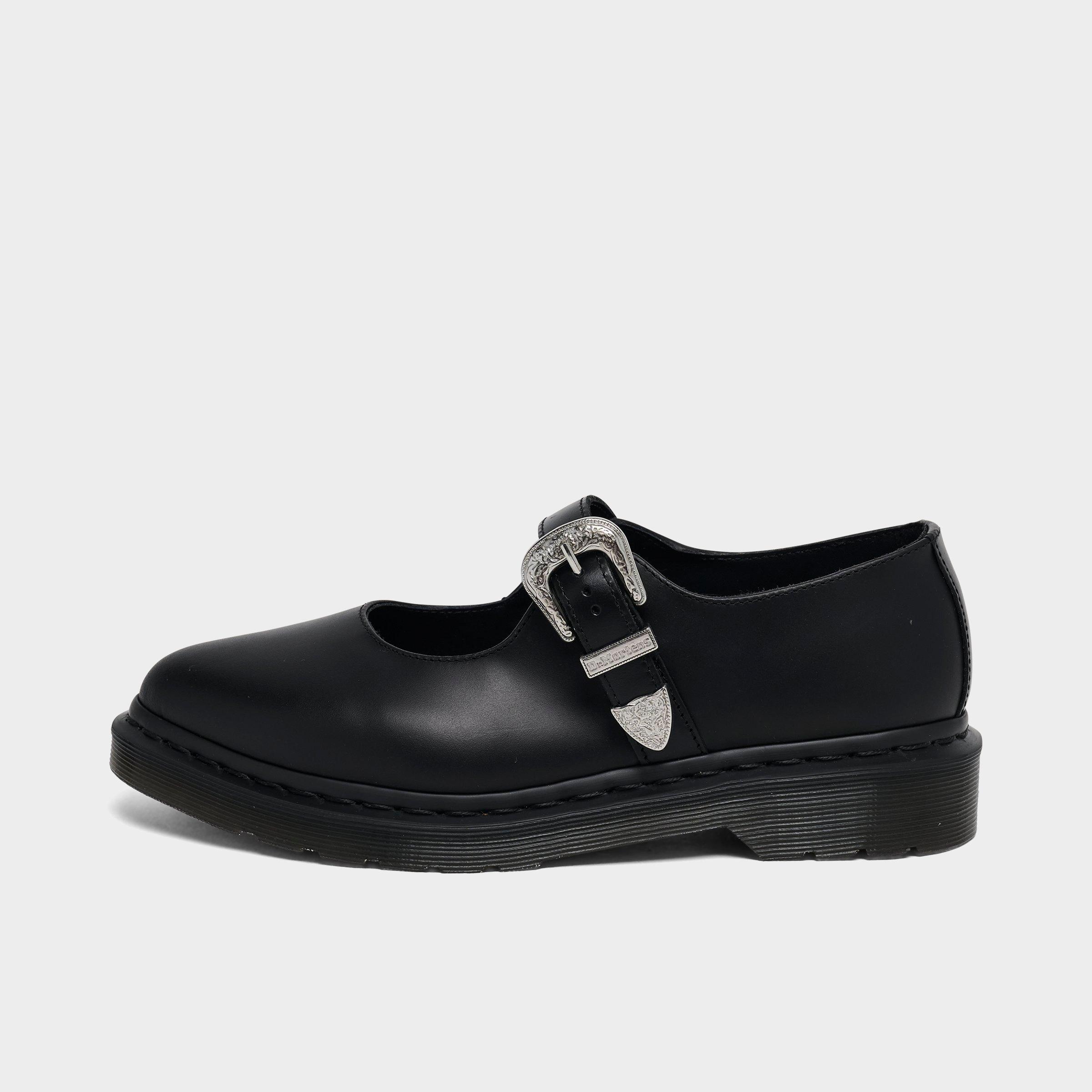 Dr. Martens Elphie Buckle Atlas Mary Jane Leather Casual Shoes