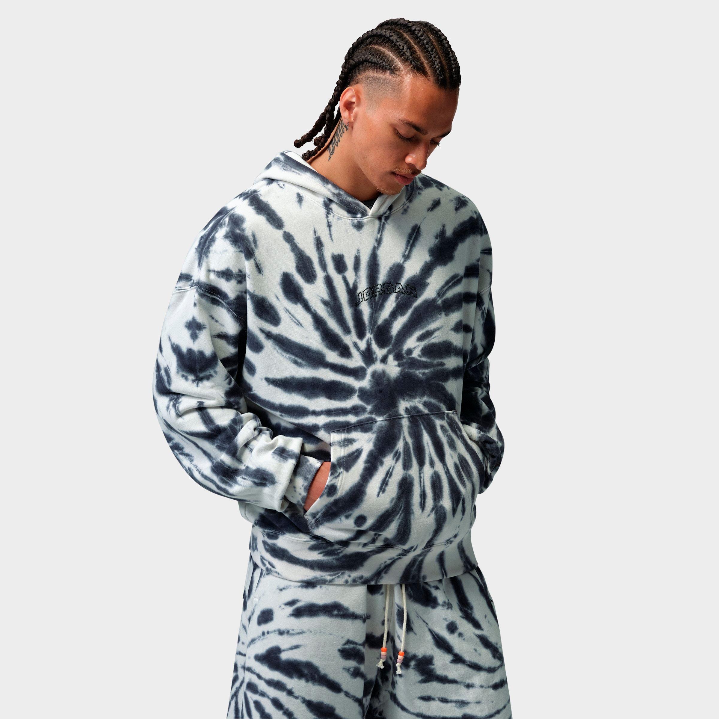 Jordan Brooklyn Fleece Tie-Dye Festival Pullover Hoodie