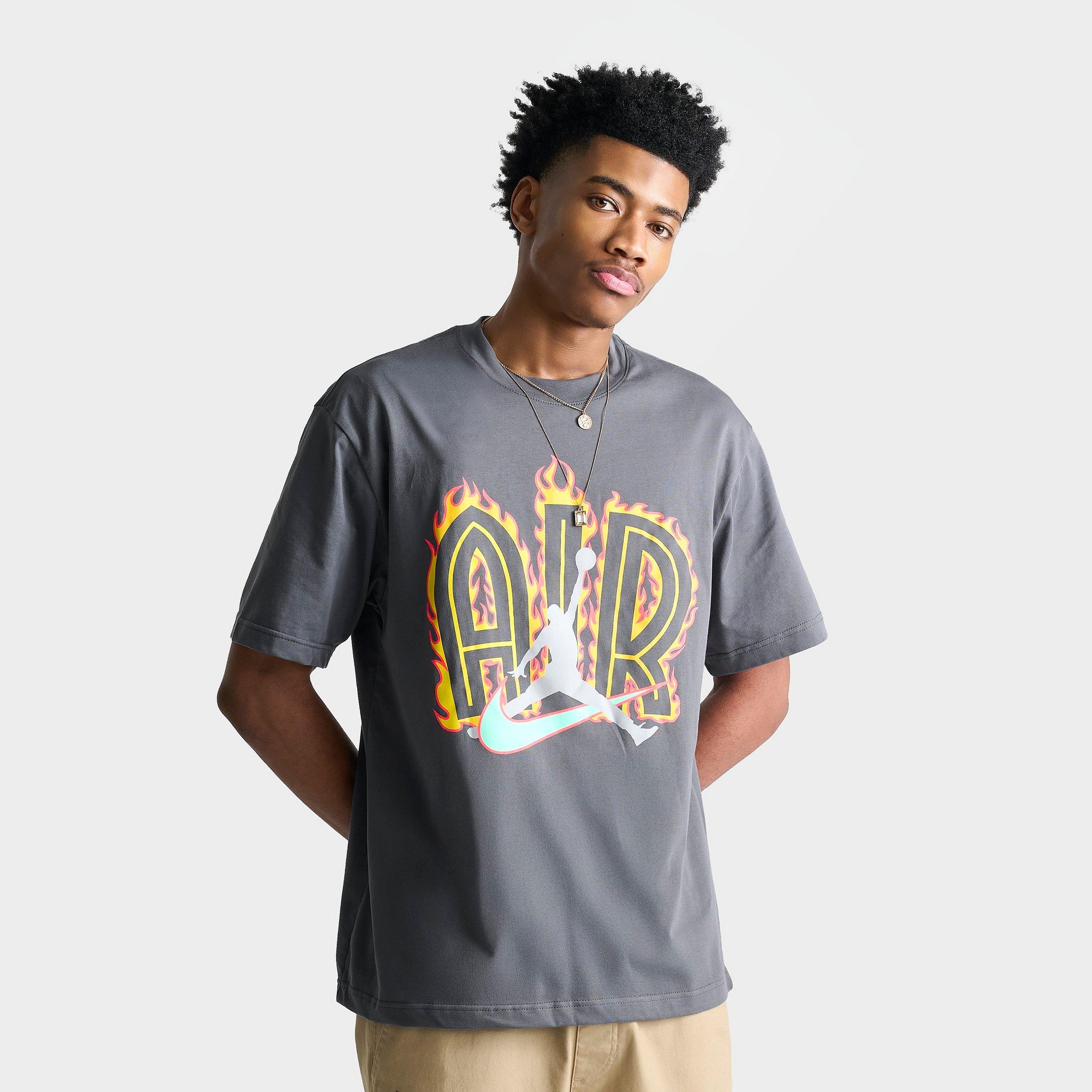 Jordan Air Flame Graphic T-Shirt
