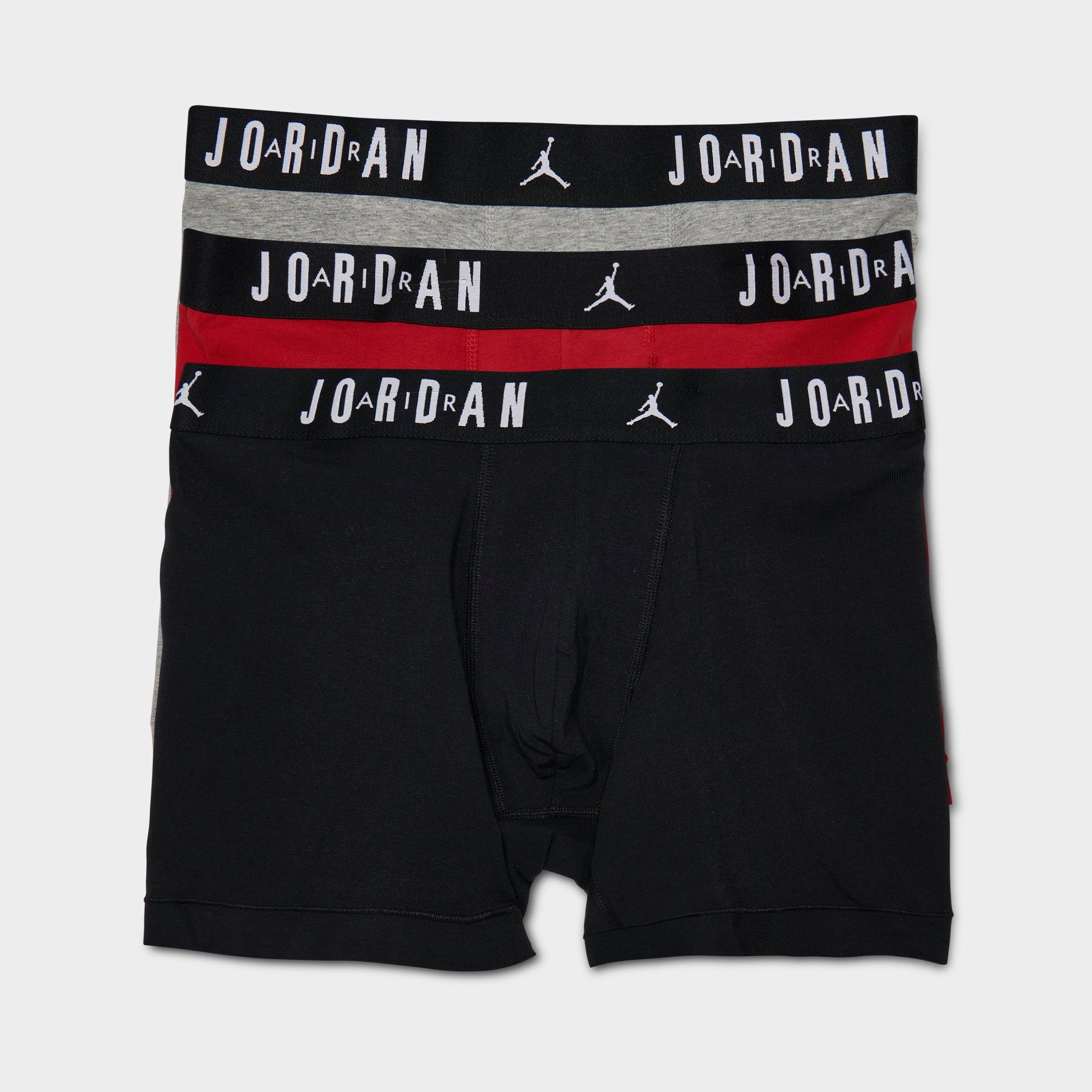 Jordan Flight Cotton Boxer Briefs (3-Pack)