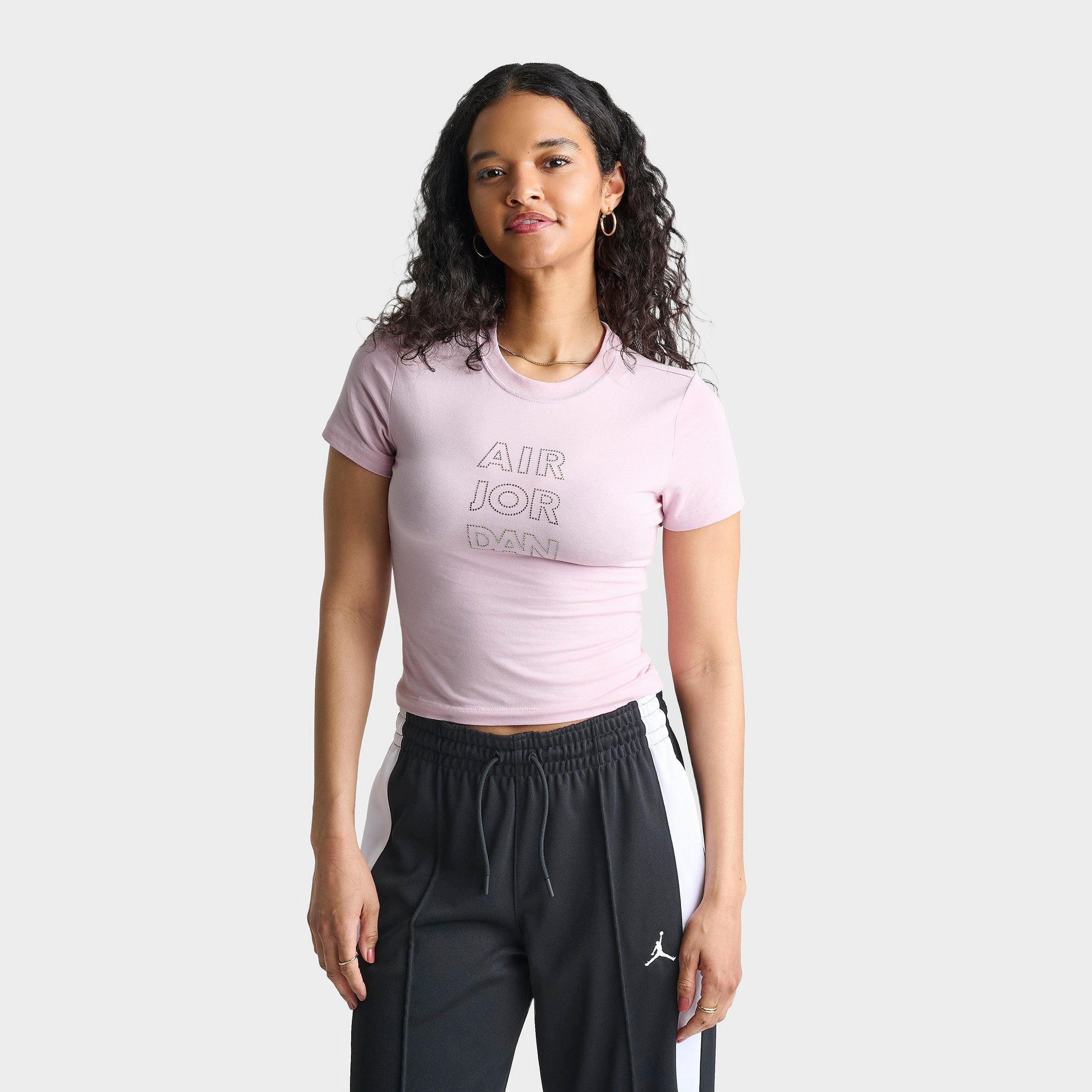Jordan Brooklyn Rhinestone Graphic T-Shirt