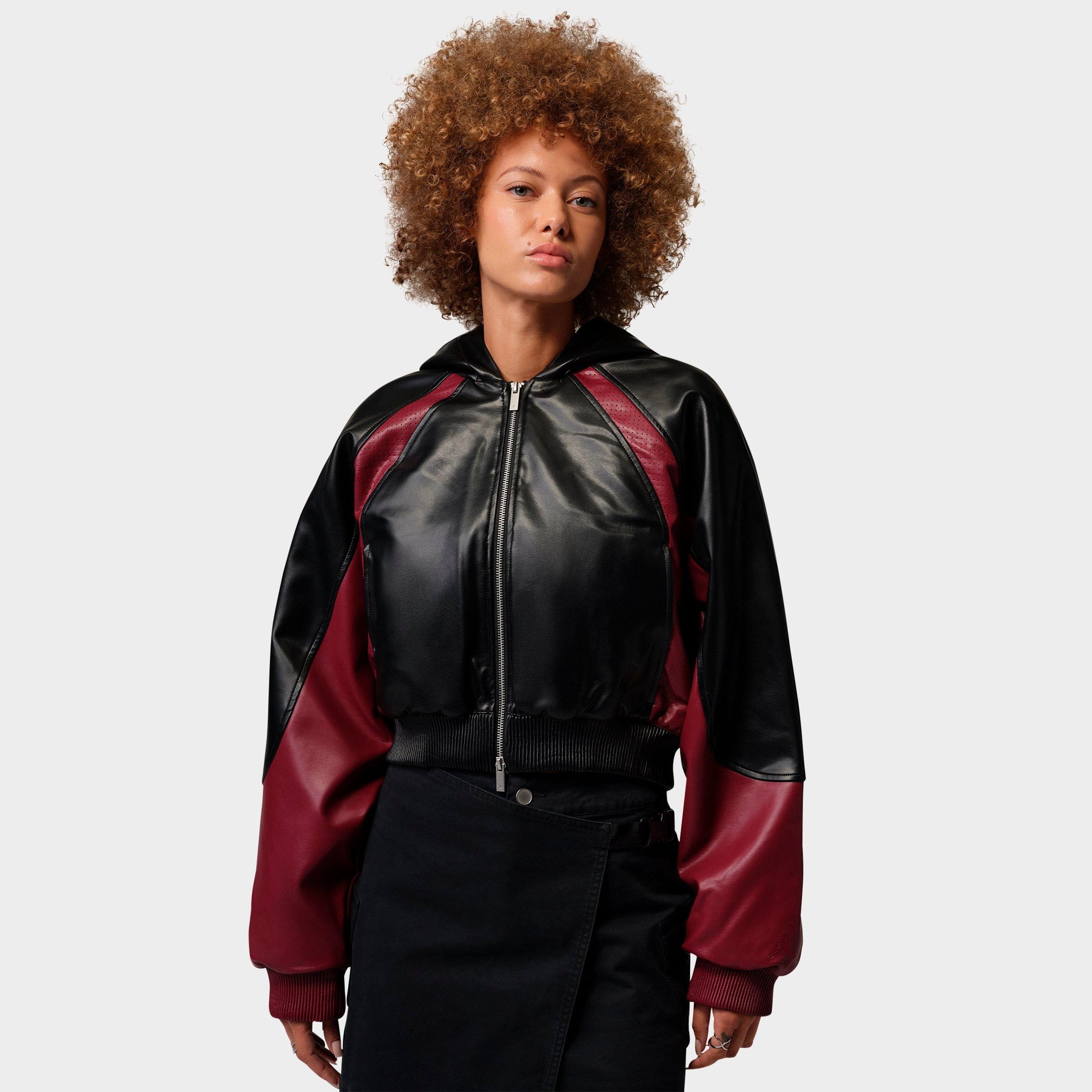 Jordan Flight Faux Leather Jacket