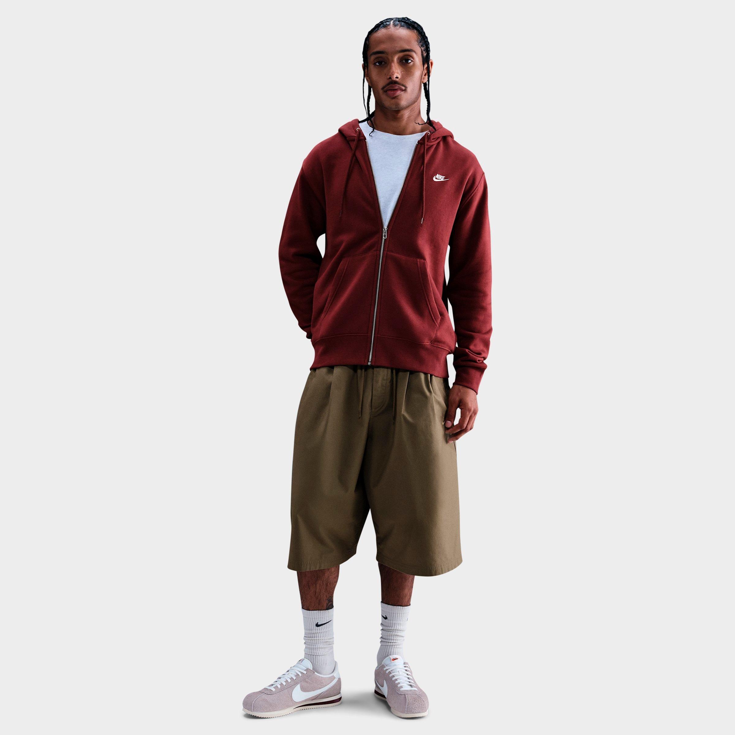 Nike Club Fleece Embroidered Premium Full-Zip Hoodie