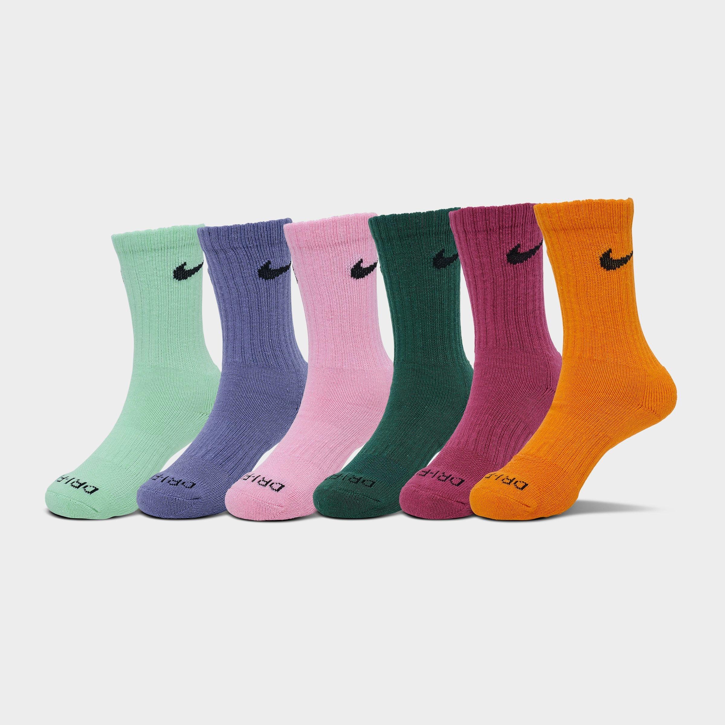 Nike Dri-Fit Crew Socks (6-Pack)