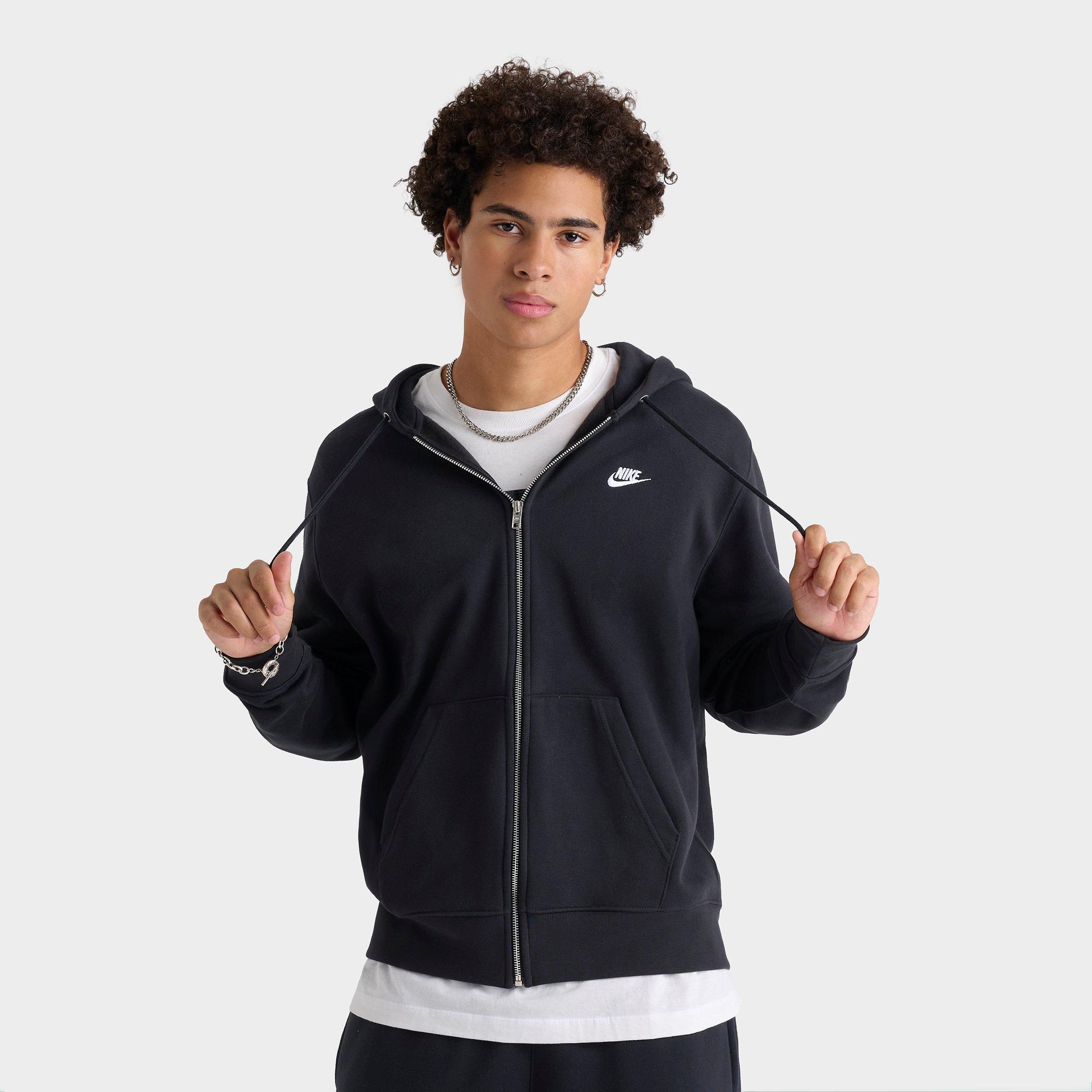 Nike Club Fleece Embroidered Premium Full-Zip Hoodie