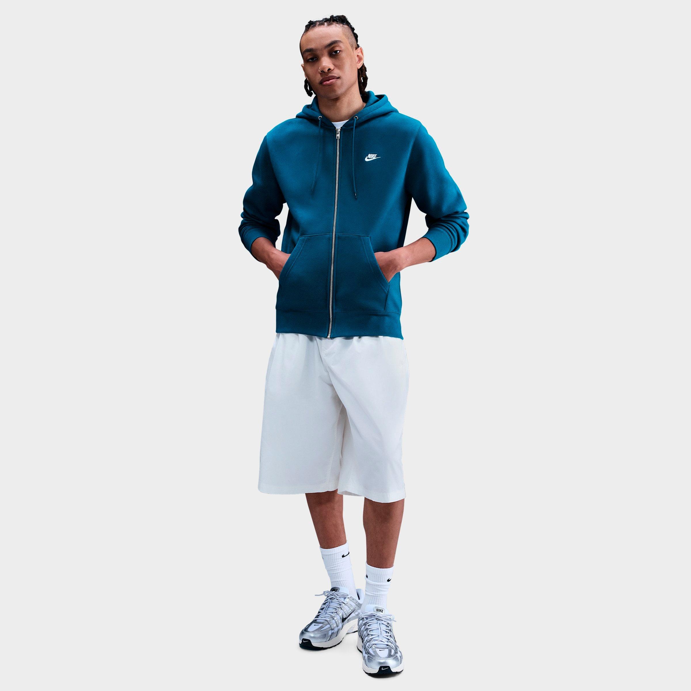 Nike Club Fleece Embroidered Premium Full-Zip Hoodie