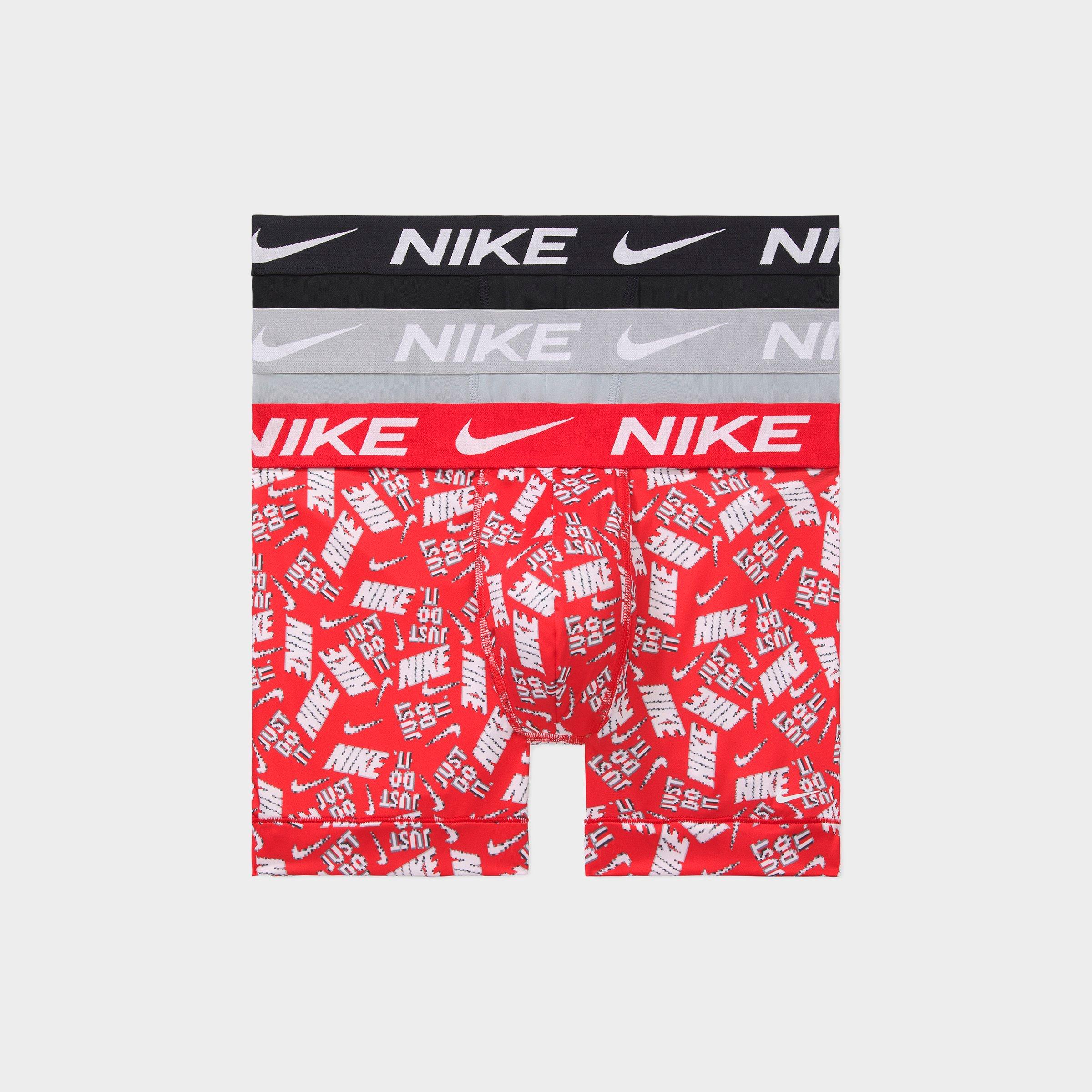 Nike Dri-FIT Essential Micro Boxer Briefs (3-Pack)