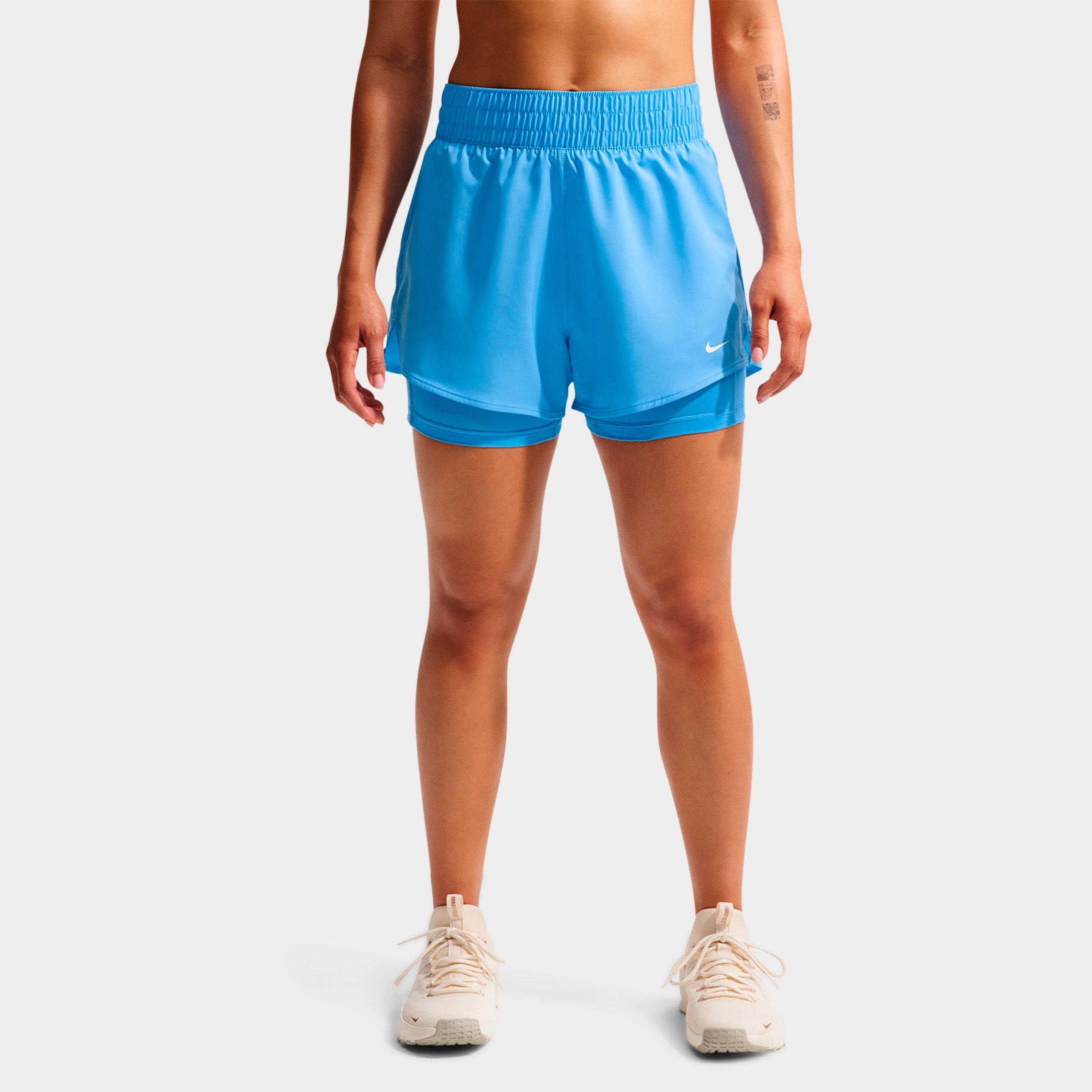 Nike One Fitted Dri-FIT High-Waisted 3-Inch 2-in-1 Shorts