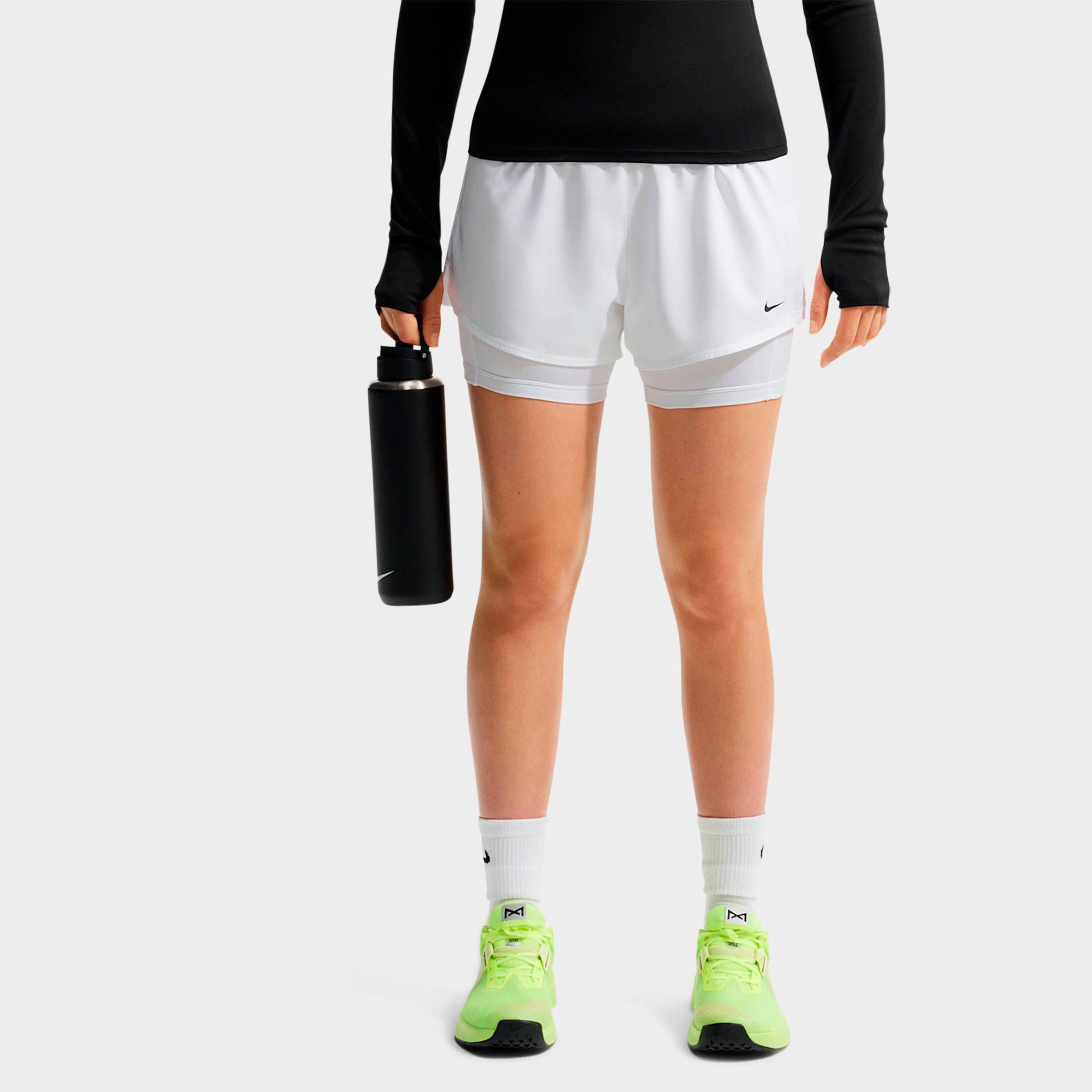Nike One Fitted Dri-FIT High-Waisted 3-Inch 2-in-1 Shorts