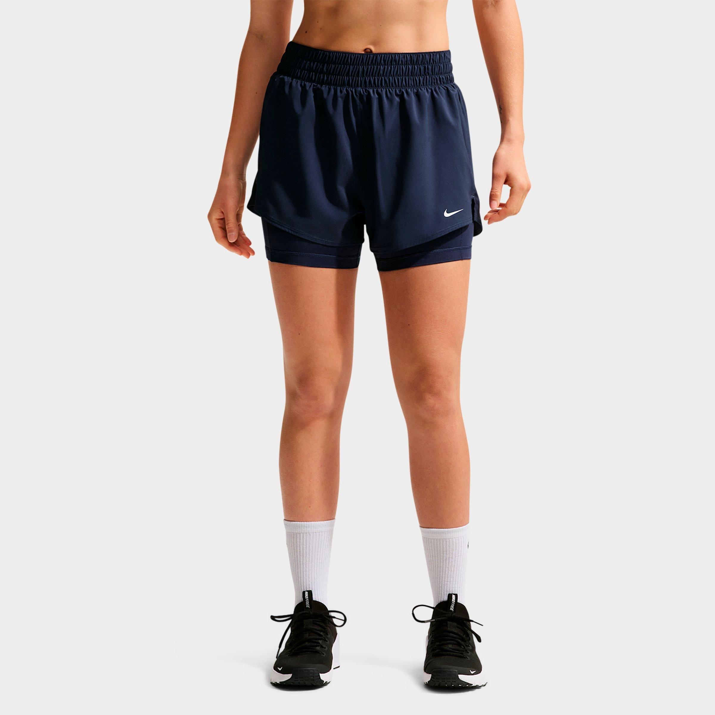 Nike One Fitted Dri-FIT High-Waisted 3-Inch 2-in-1 Shorts