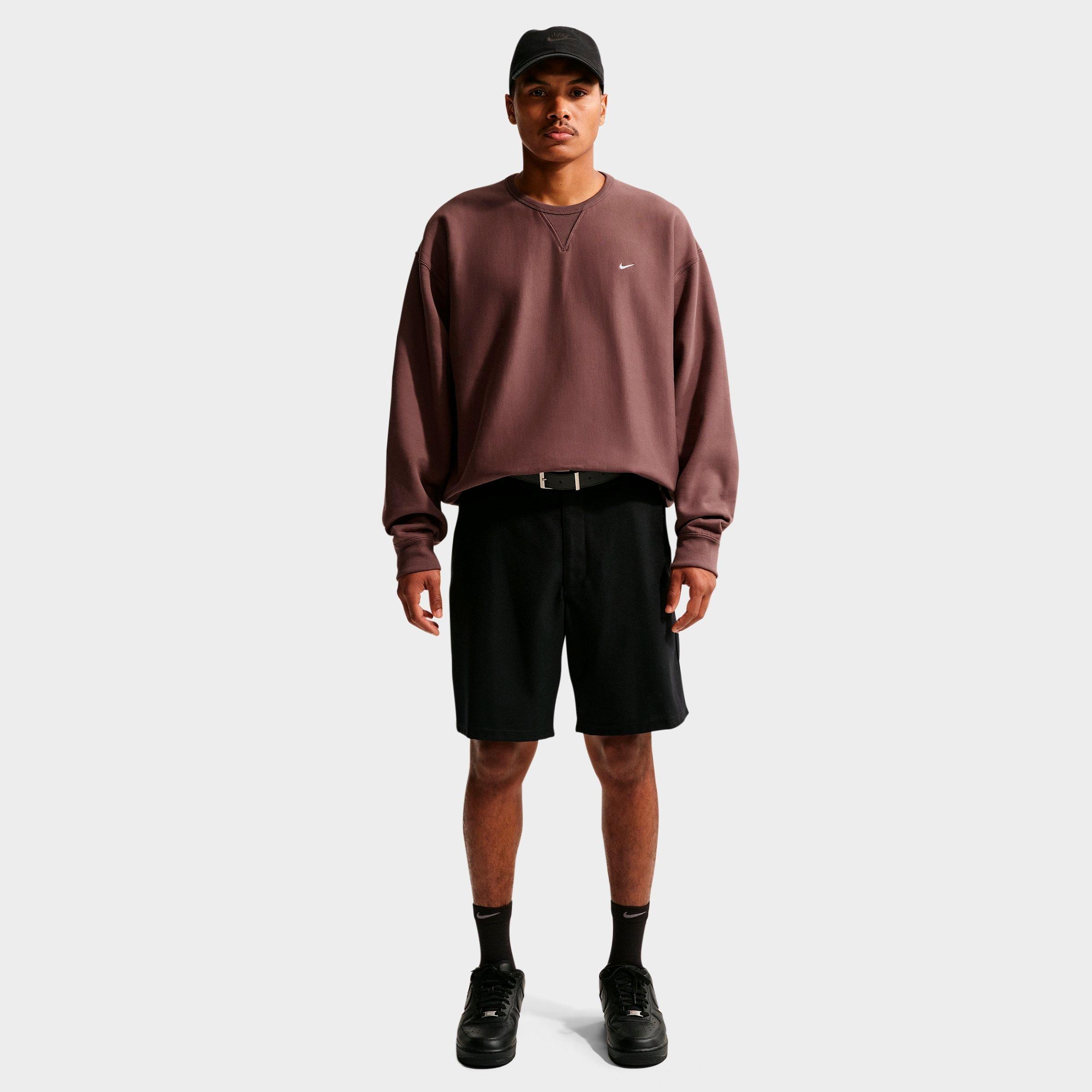 Nike Solo Swoosh Fleece Crewneck Sweatshirt
