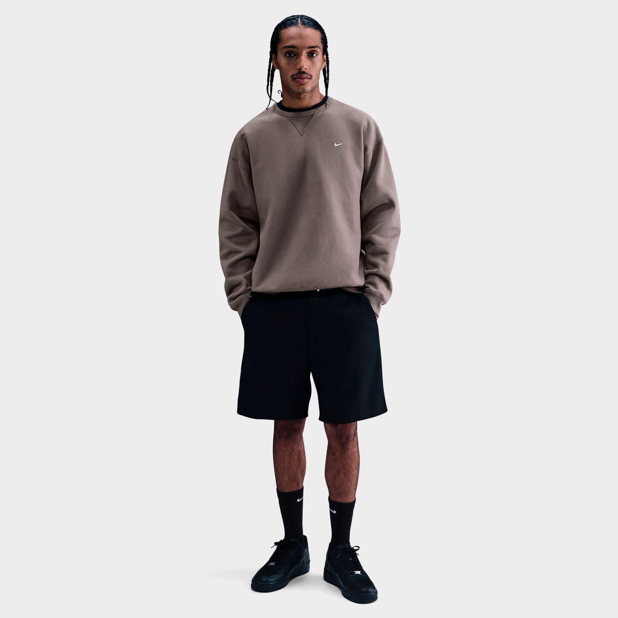 Nike Solo Swoosh Fleece Crewneck Sweatshirt