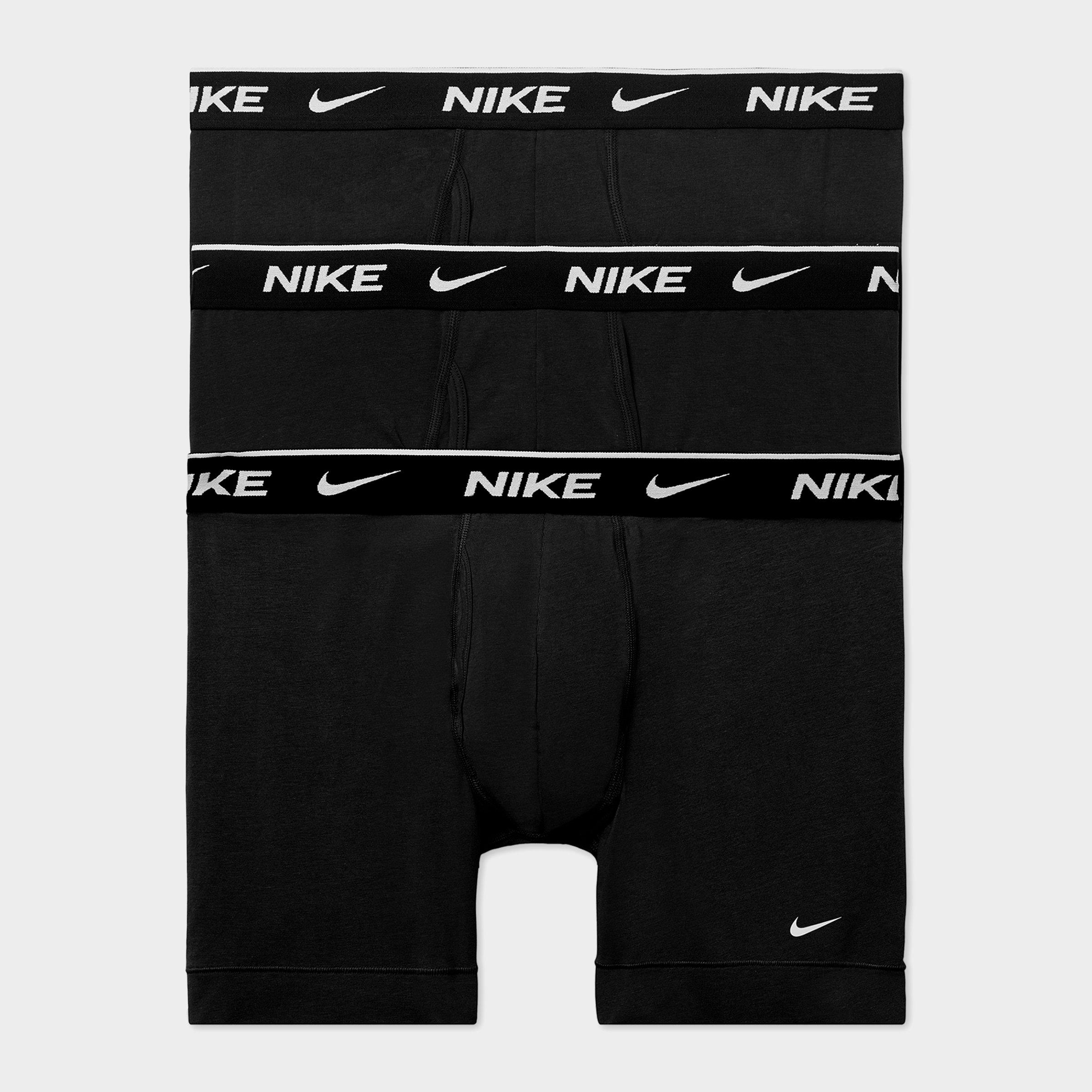 Nike Stretch Cotton Boxer Briefs (3-Pack)