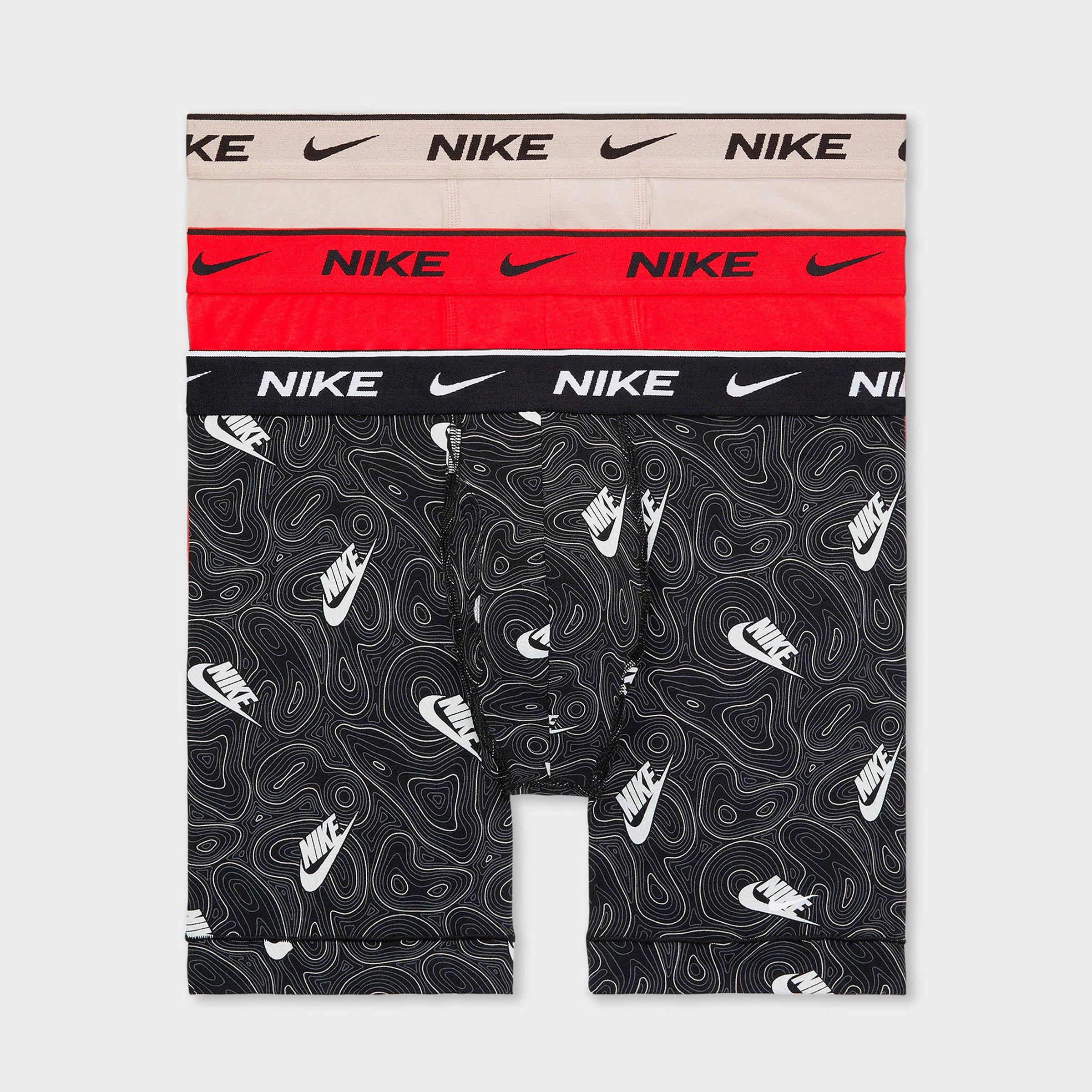 Nike Stretch Cotton Boxer Briefs (3-Pack)
