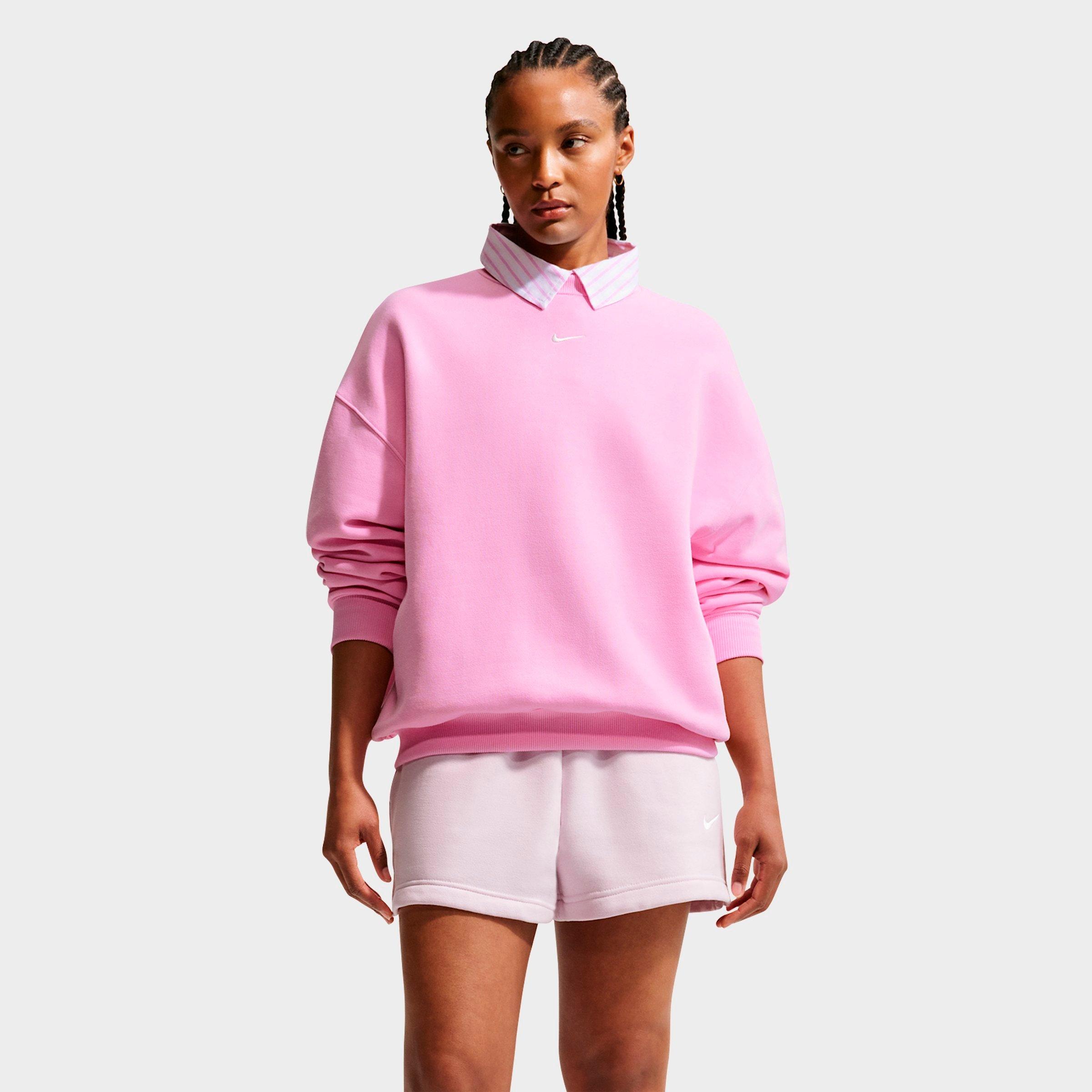 Nike Studio Fleece Medium Weight Oversized Crewneck