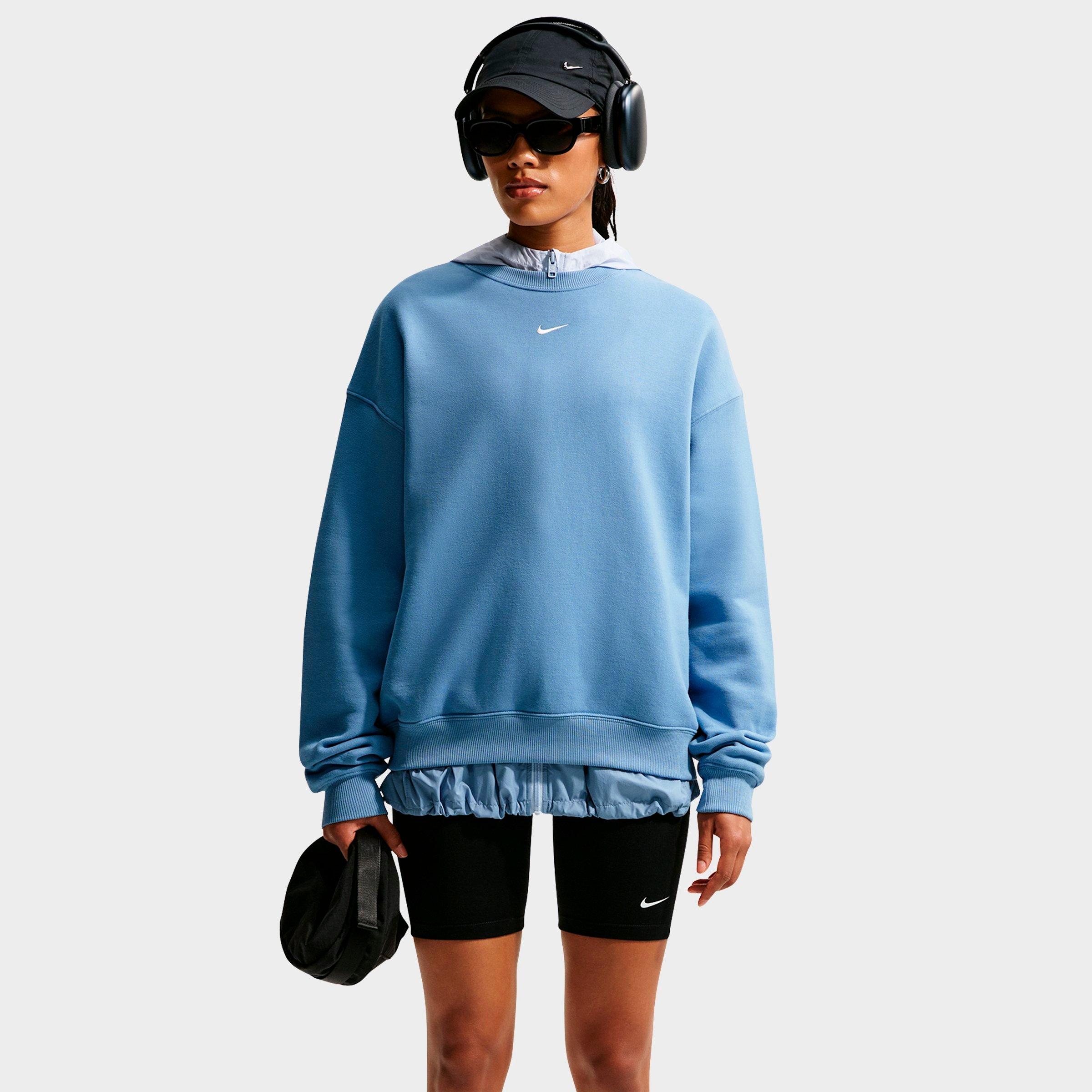 Nike Studio Fleece Medium Weight Oversized Crewneck