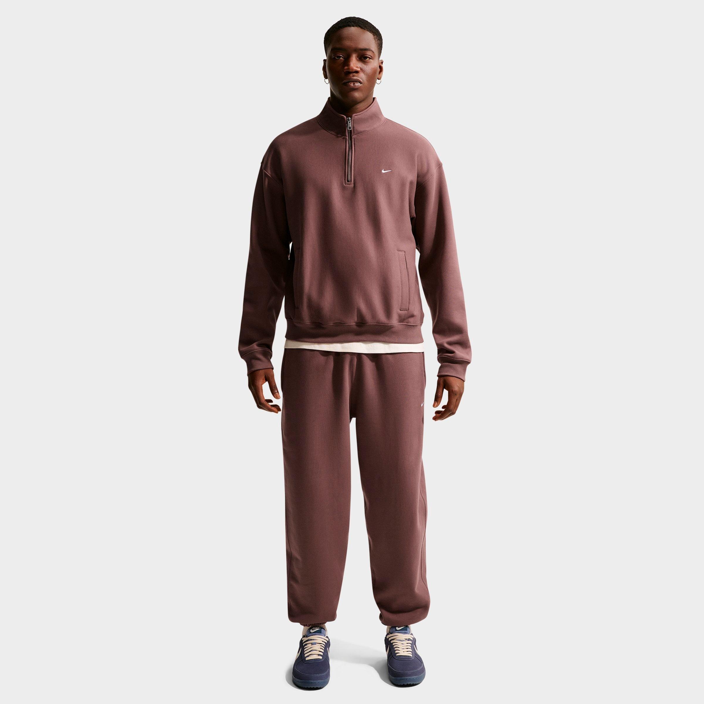Nike Solo Swoosh Cuffed Fleece Pants
