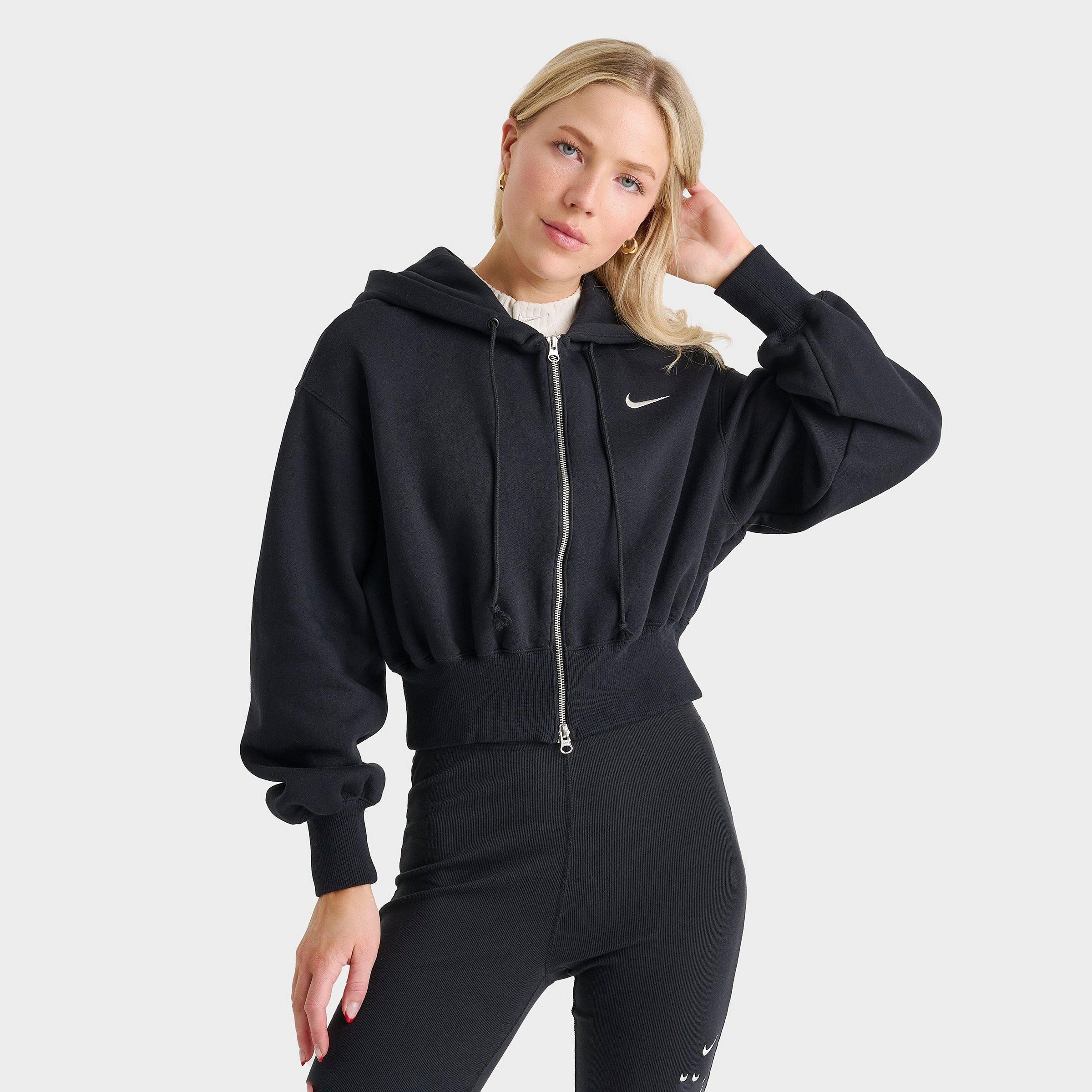 Nike Sportswear Phoenix Fleece Crop Full-Zip Hoodie