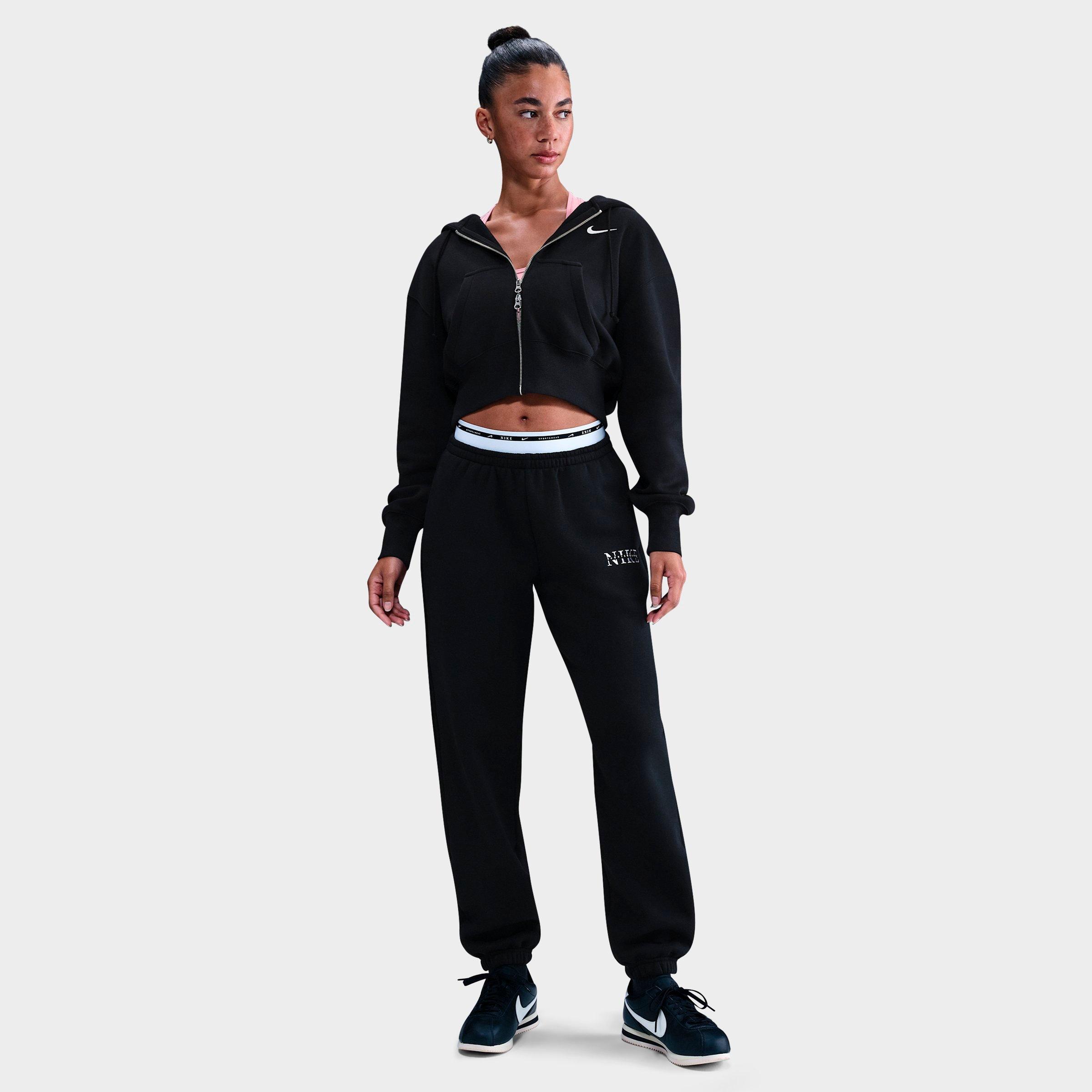 Nike Sportswear Phoenix Fleece Crop Full-Zip Hoodie