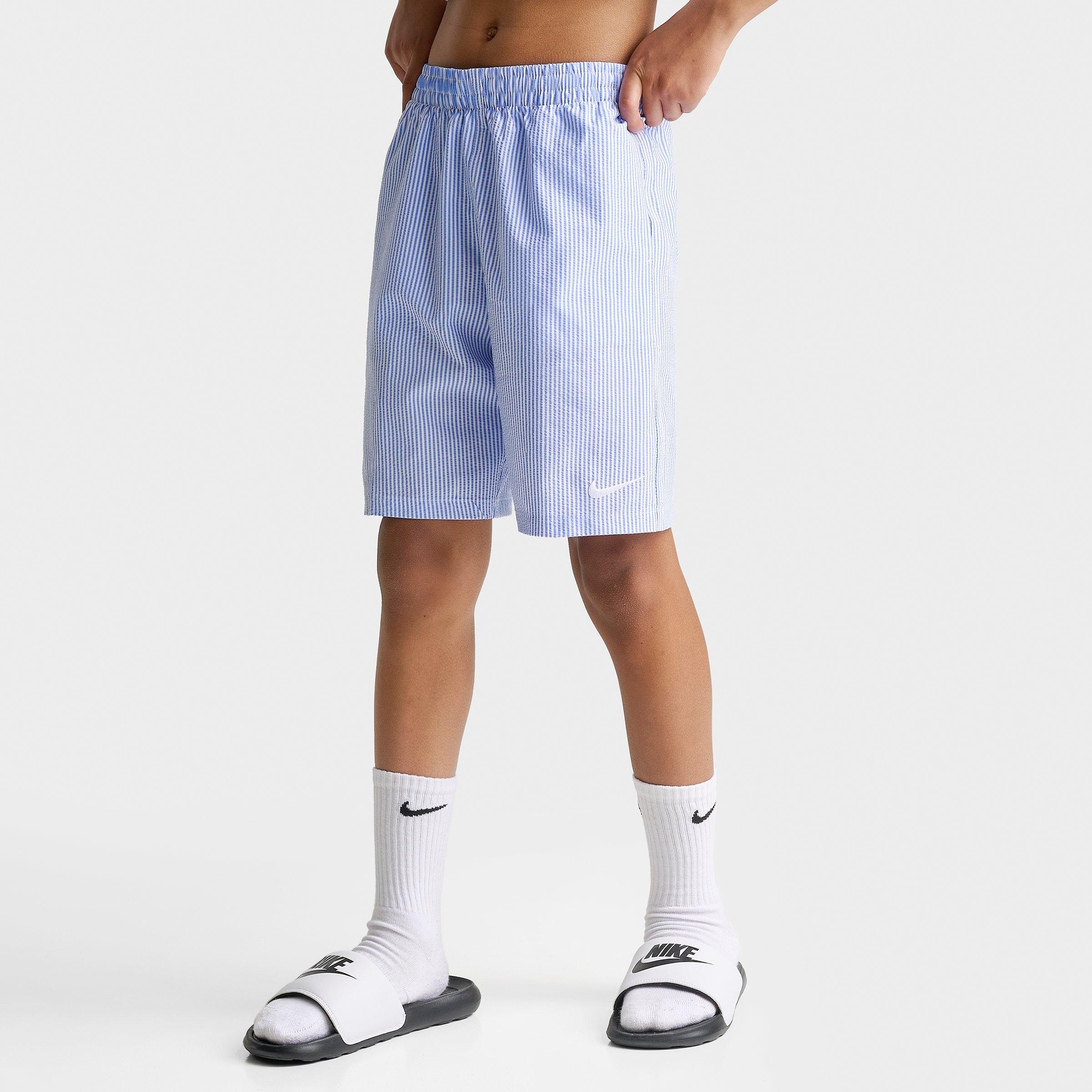 Nike Seersucker Ripple Brief-Lined 7" Volley Swim Shorts