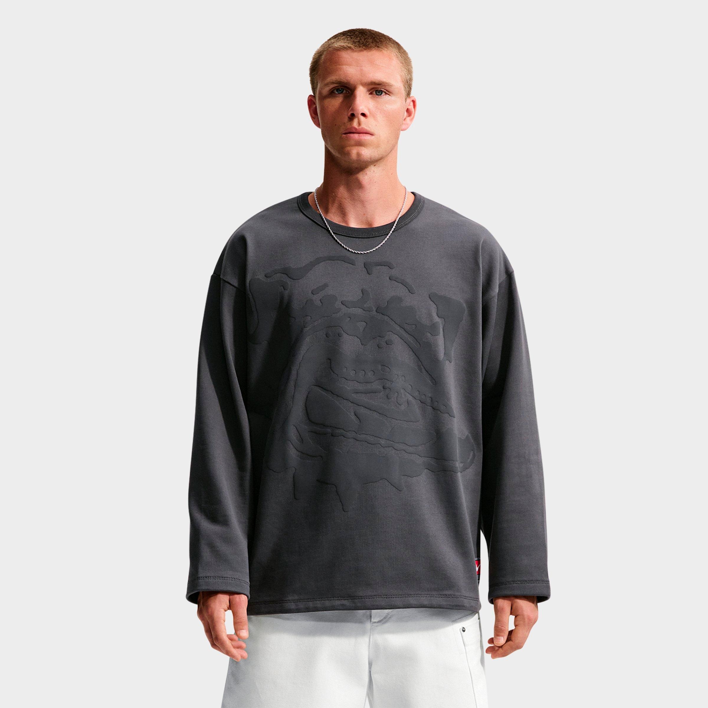 Nike Life Shoe Dog Graphic Midweight Crewneck Sweatshirt
