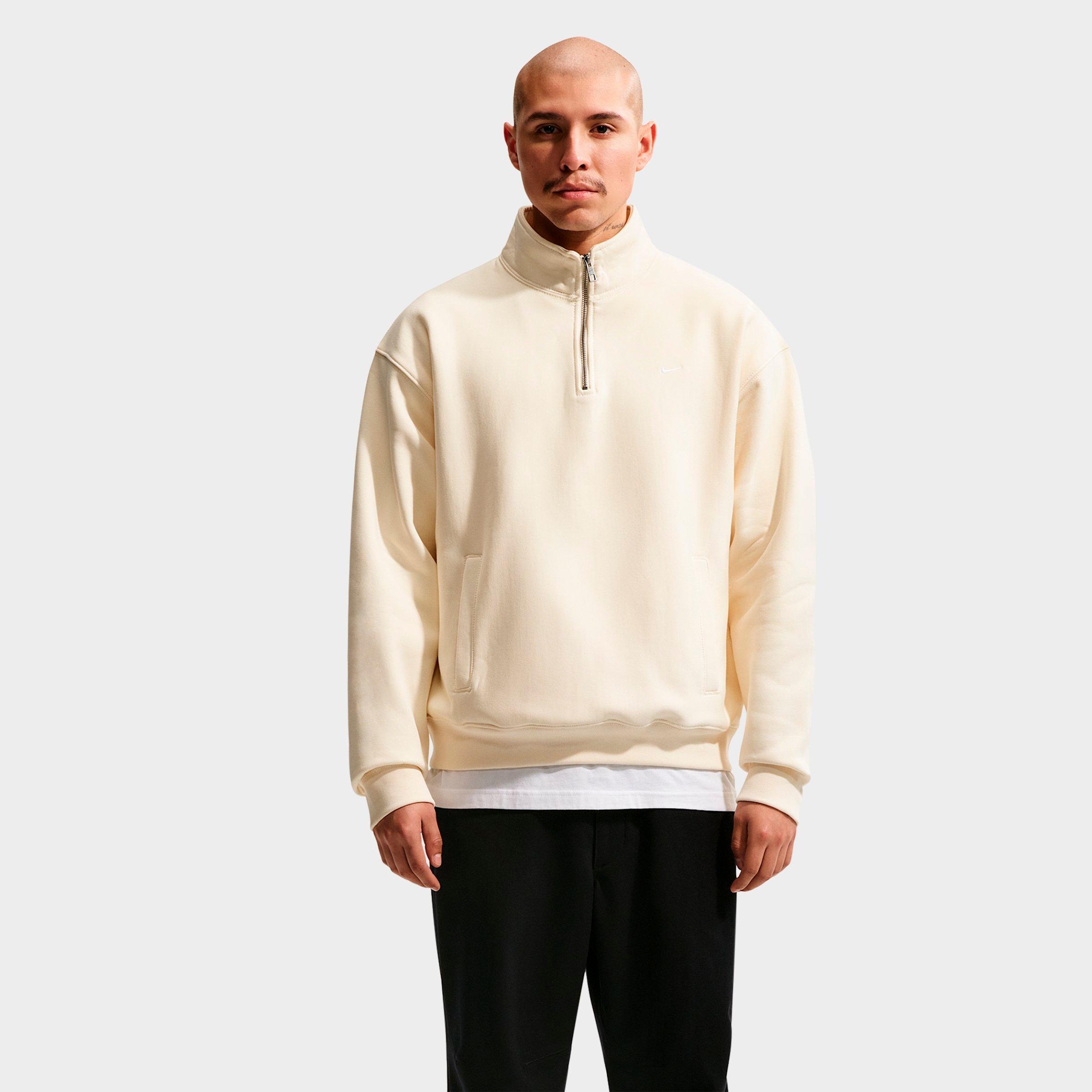 Nike Solo Swoosh Fleece Quarter-Zip Top