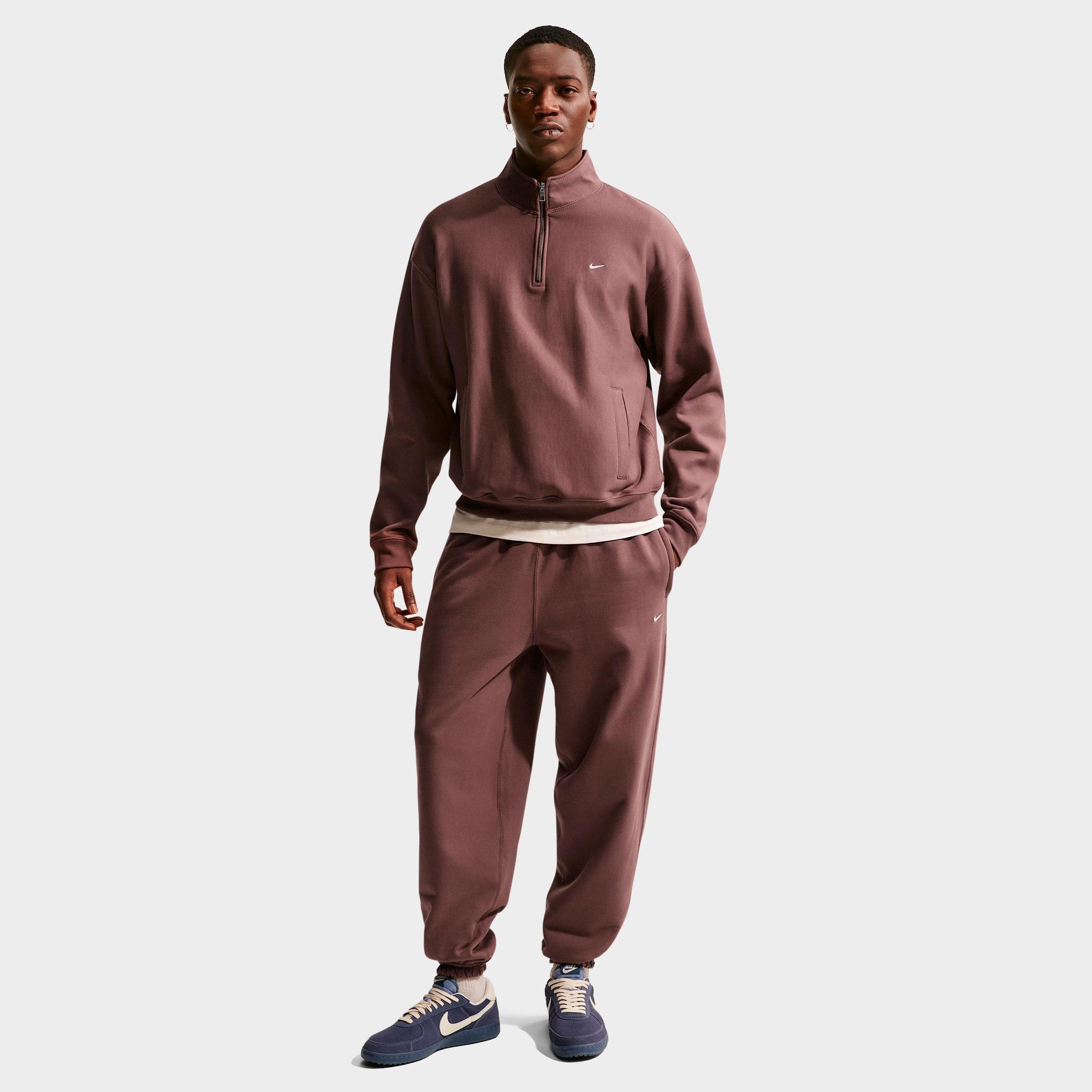 Nike Solo Swoosh Fleece Quarter-Zip Top