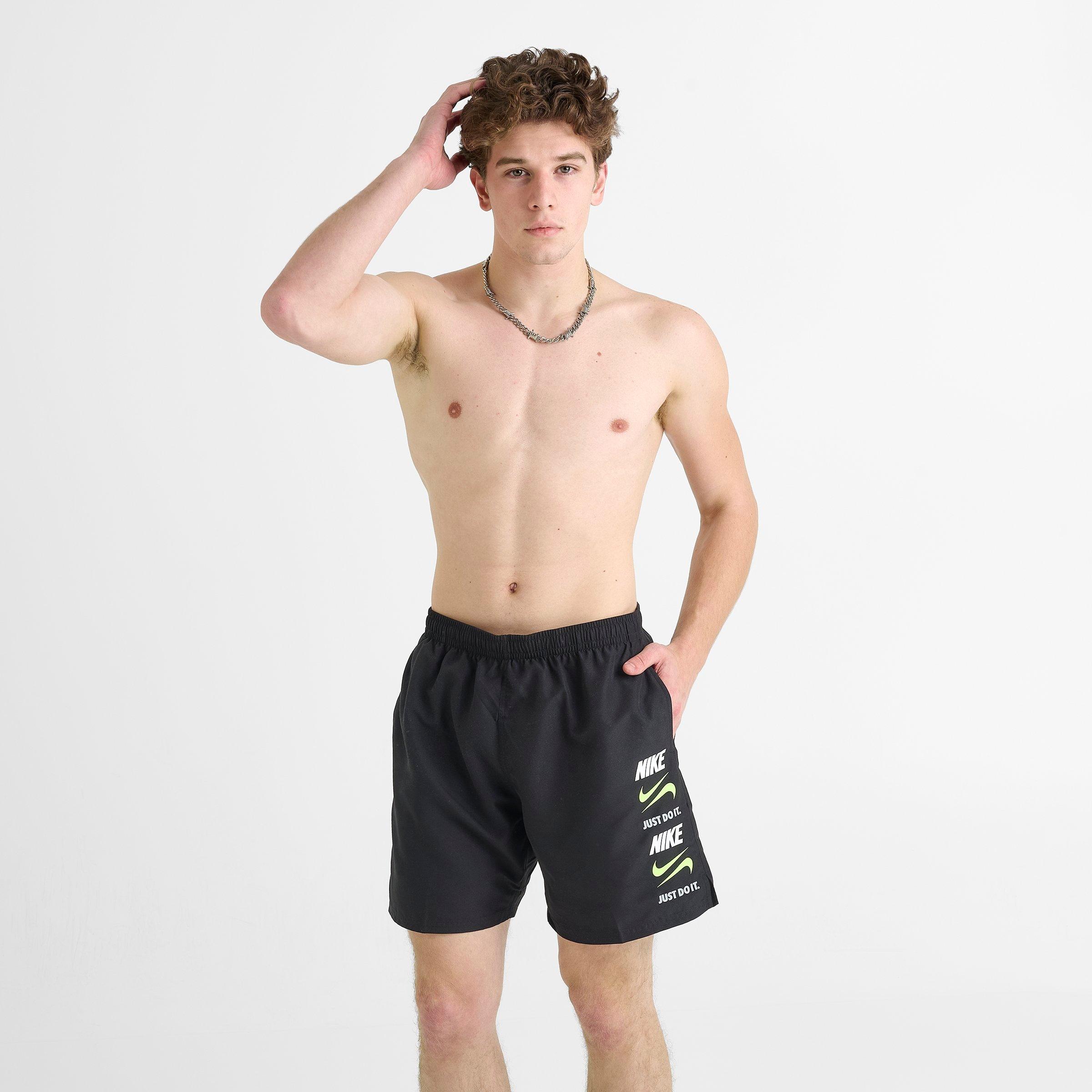 Nike Swim Stack Logo Volley Shorts