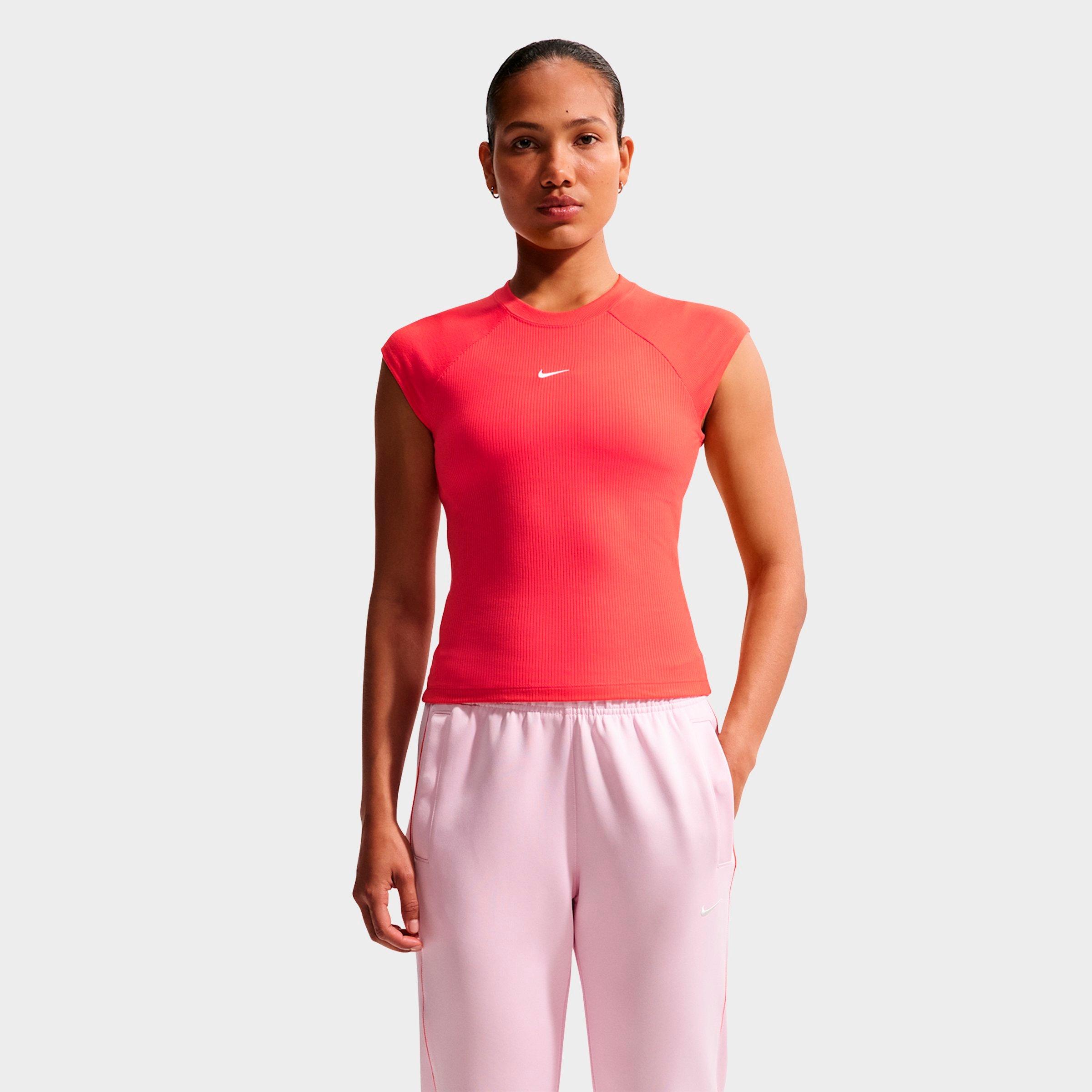 Nike Sportswear Chill Knit Tight Short-Sleeve Ribbed Top