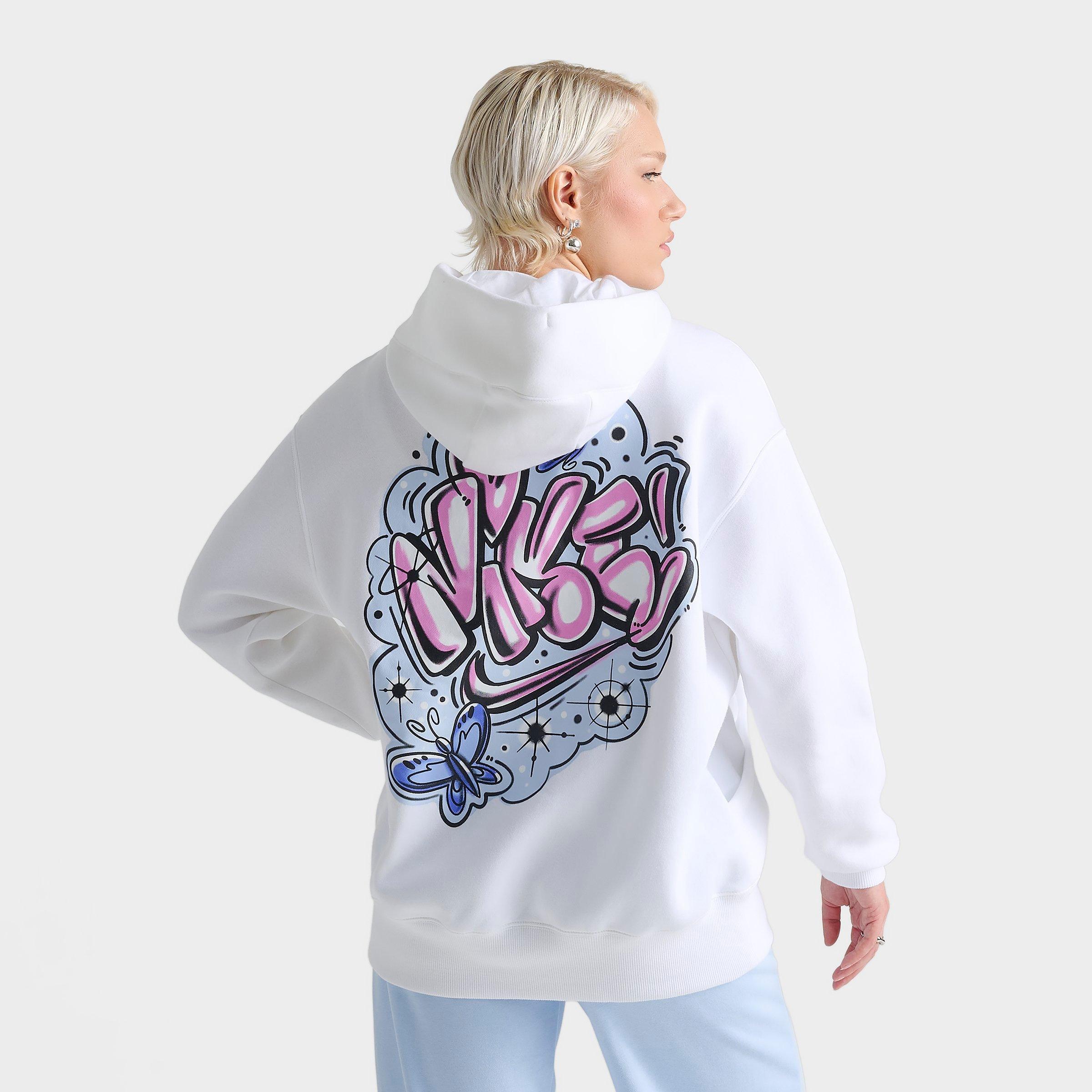 Nike Sportswear Phoenix Fleece Airbrushed Oversized Pullover Hoodie