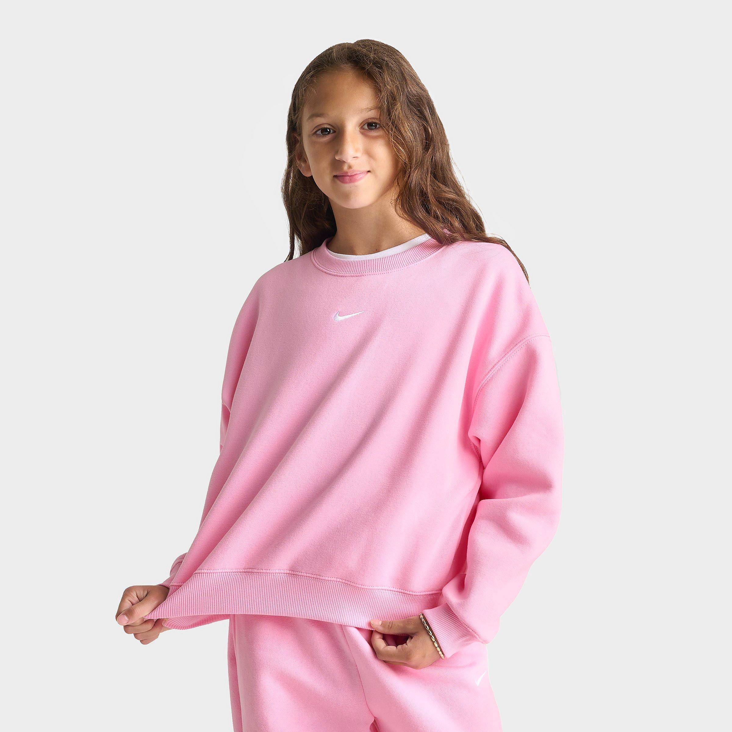 Nike Sportswear Studio Boxy Fleece Crewneck Sweatshirt
