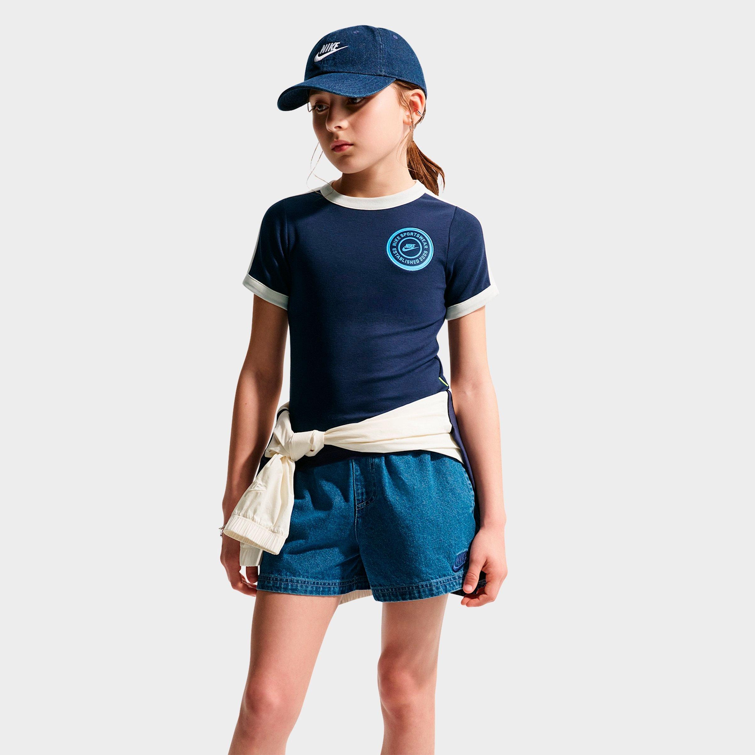 Nike Sportswear Ribbed Short-Sleeve Top