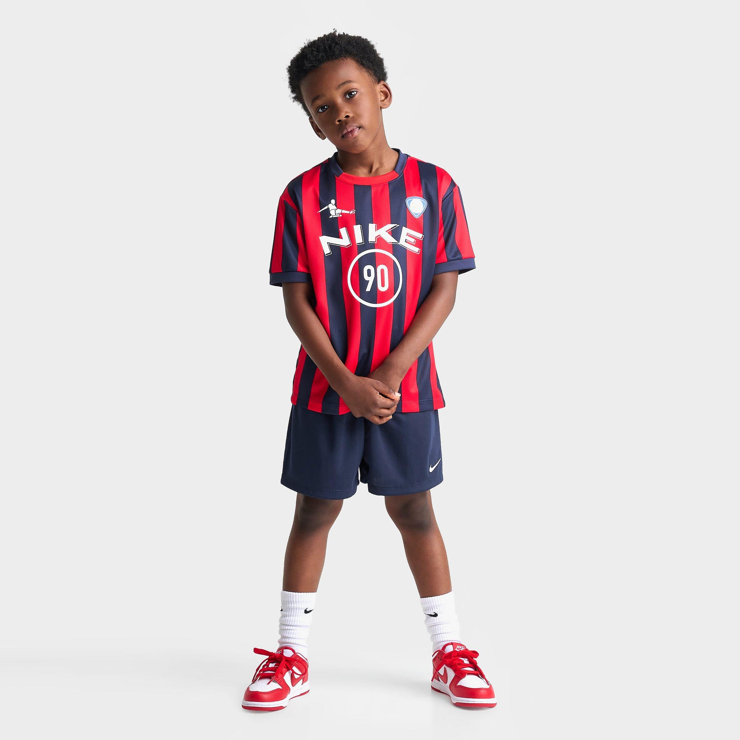 Nike Goal Mode Soccer Jersey and Shorts Set