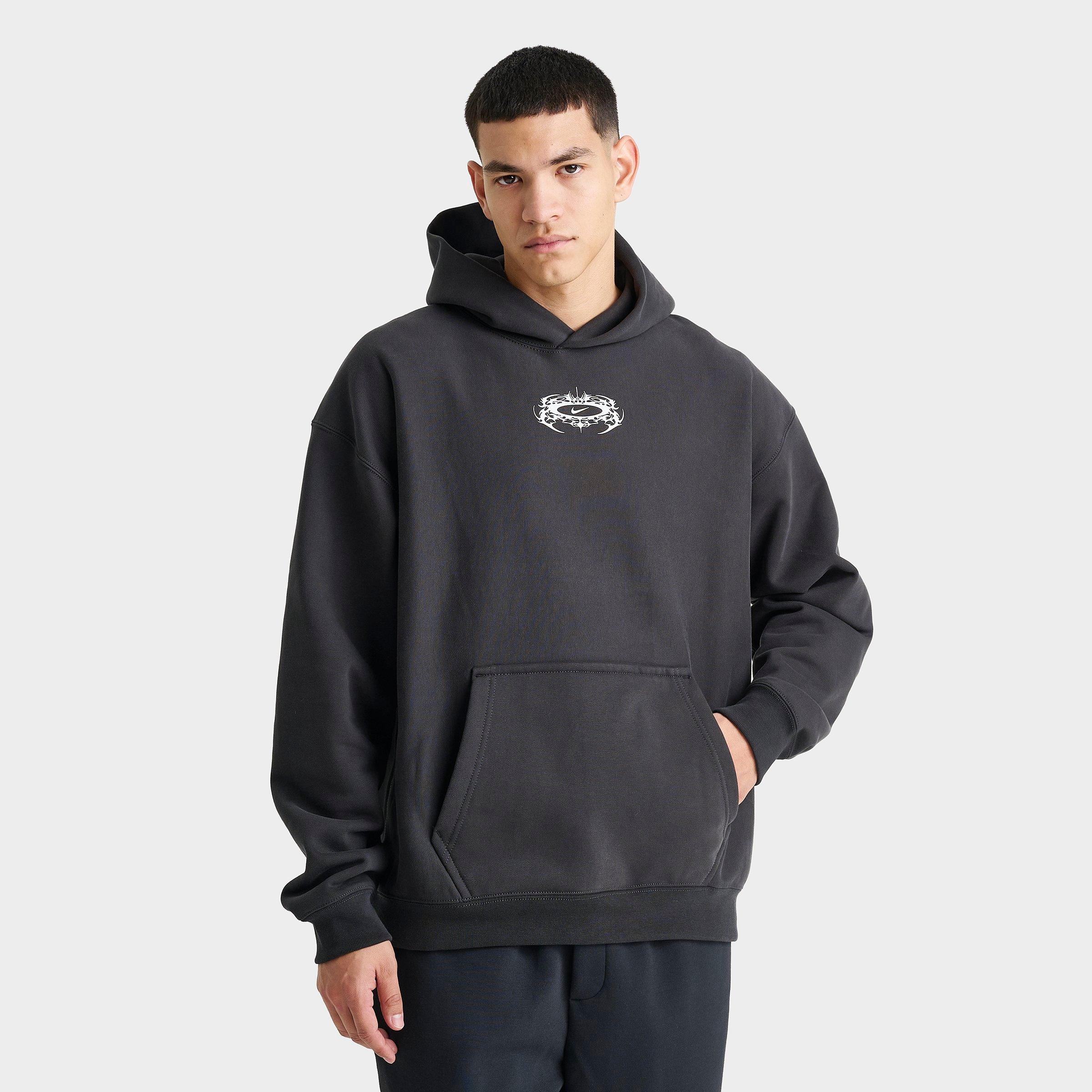 Nike Solo Swoosh Lightning Graphic Fleece Pullover Hoodie