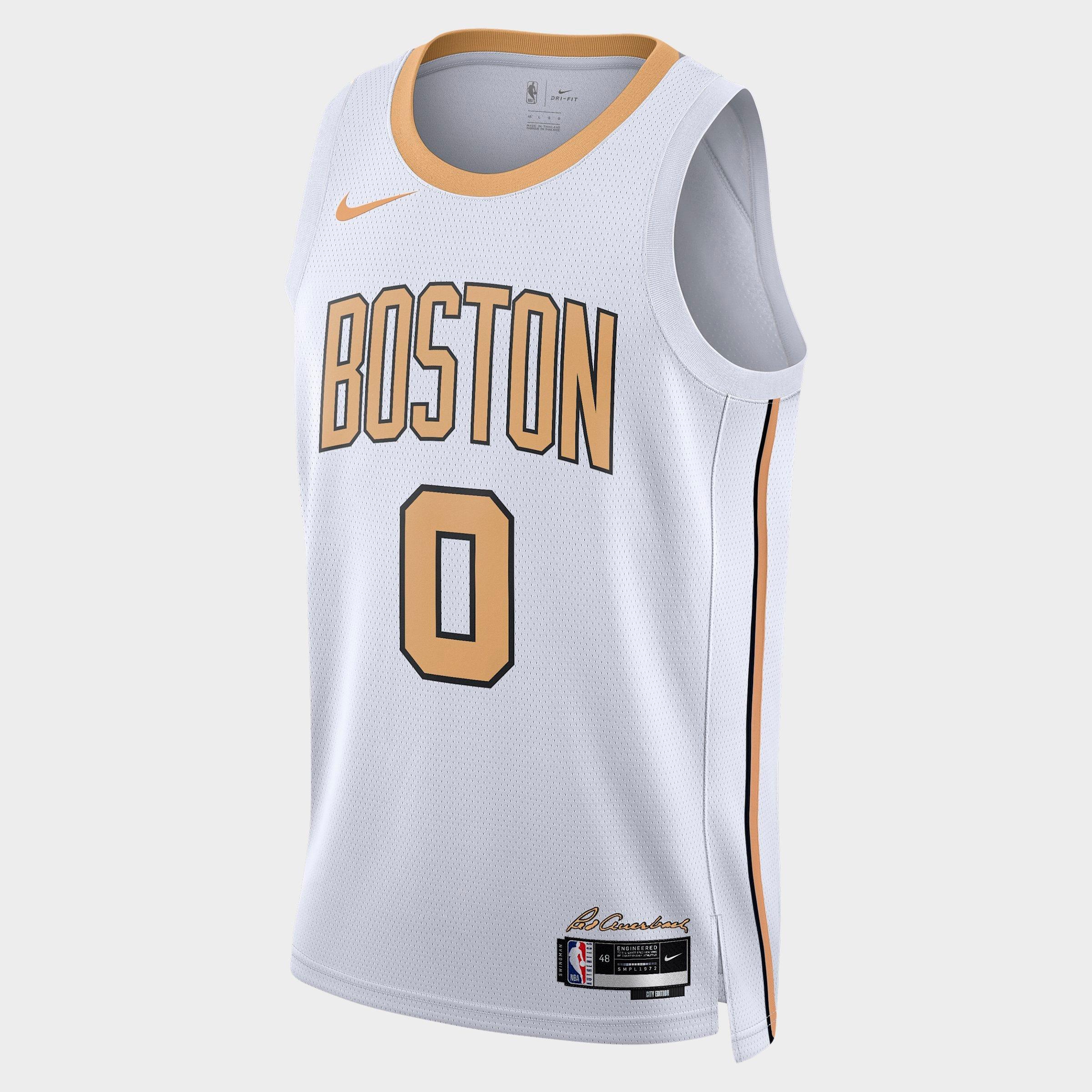 Nike Jayson Tatum Boston Celtics NBA City Edition Swingman Basketball Jersey