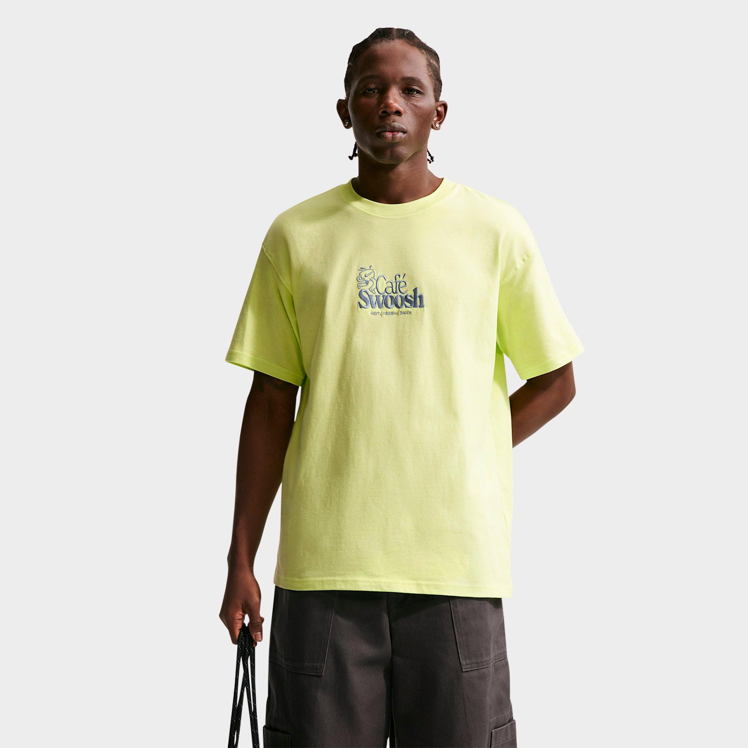Nike Sportswear Café Swoosh Embroidered T-Shirt