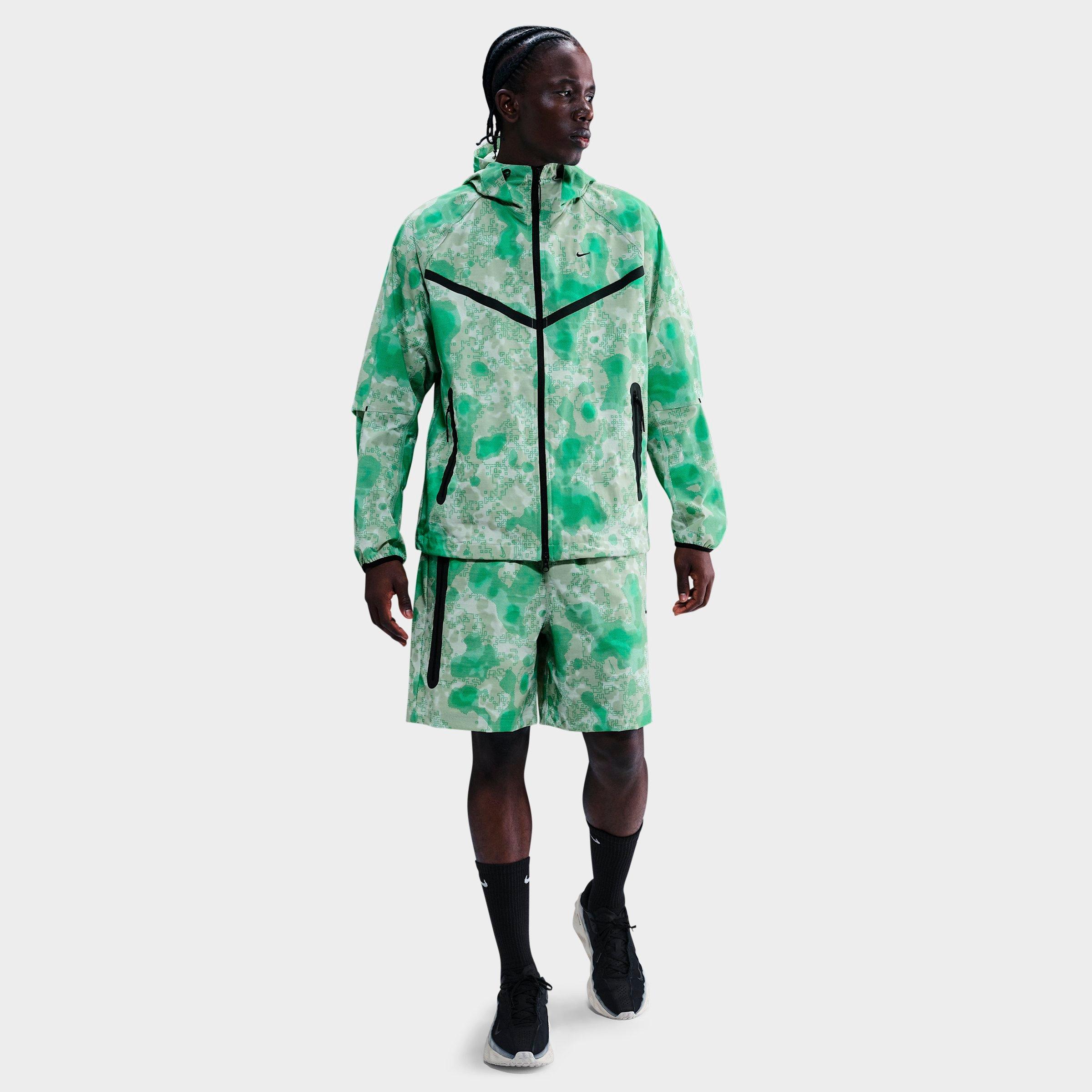 Nike Tech Dri-FIT Woven Camo Windrunner Oversized Full-Zip Jacket