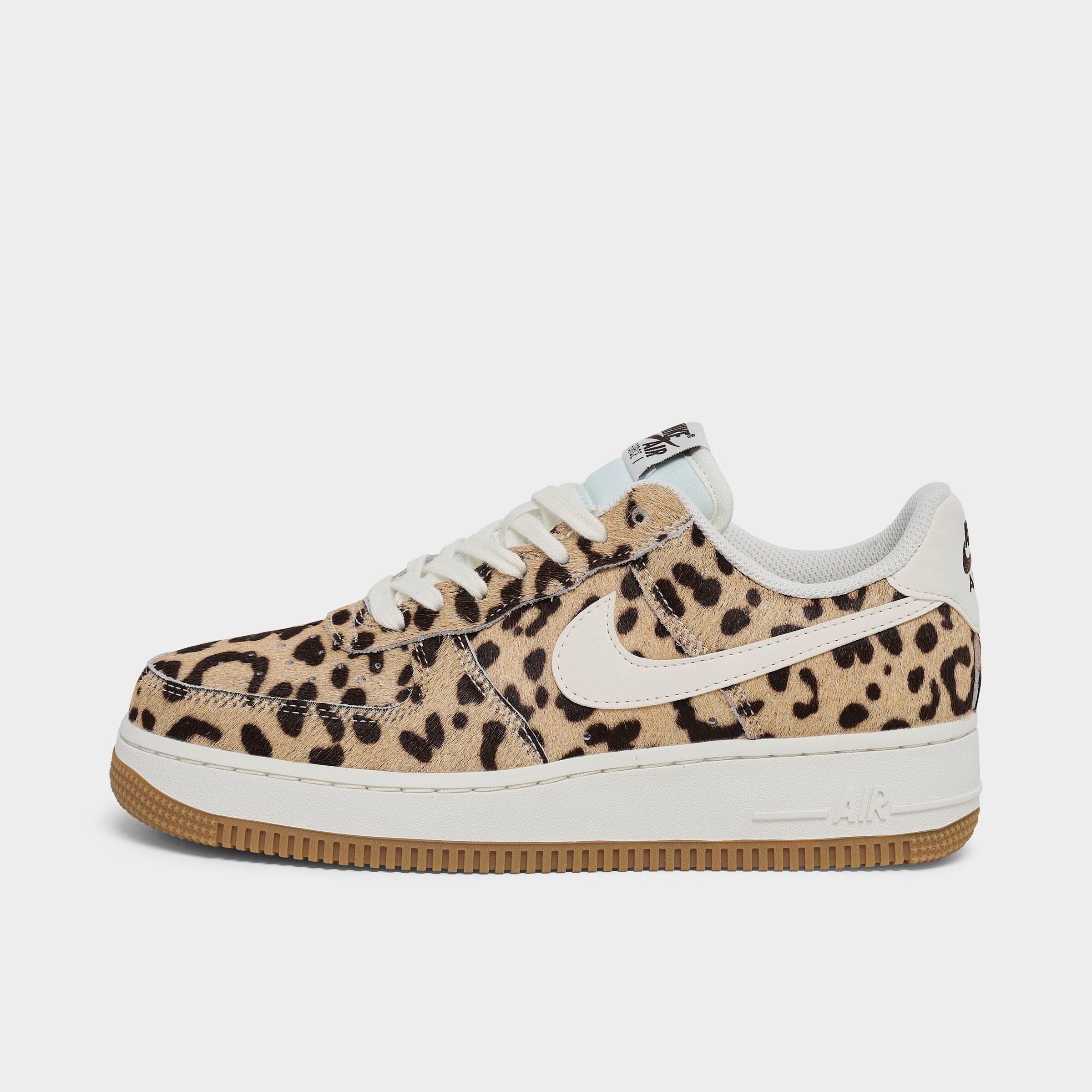 Nike Air Force 1 07 Cheetah Print Casual Shoes