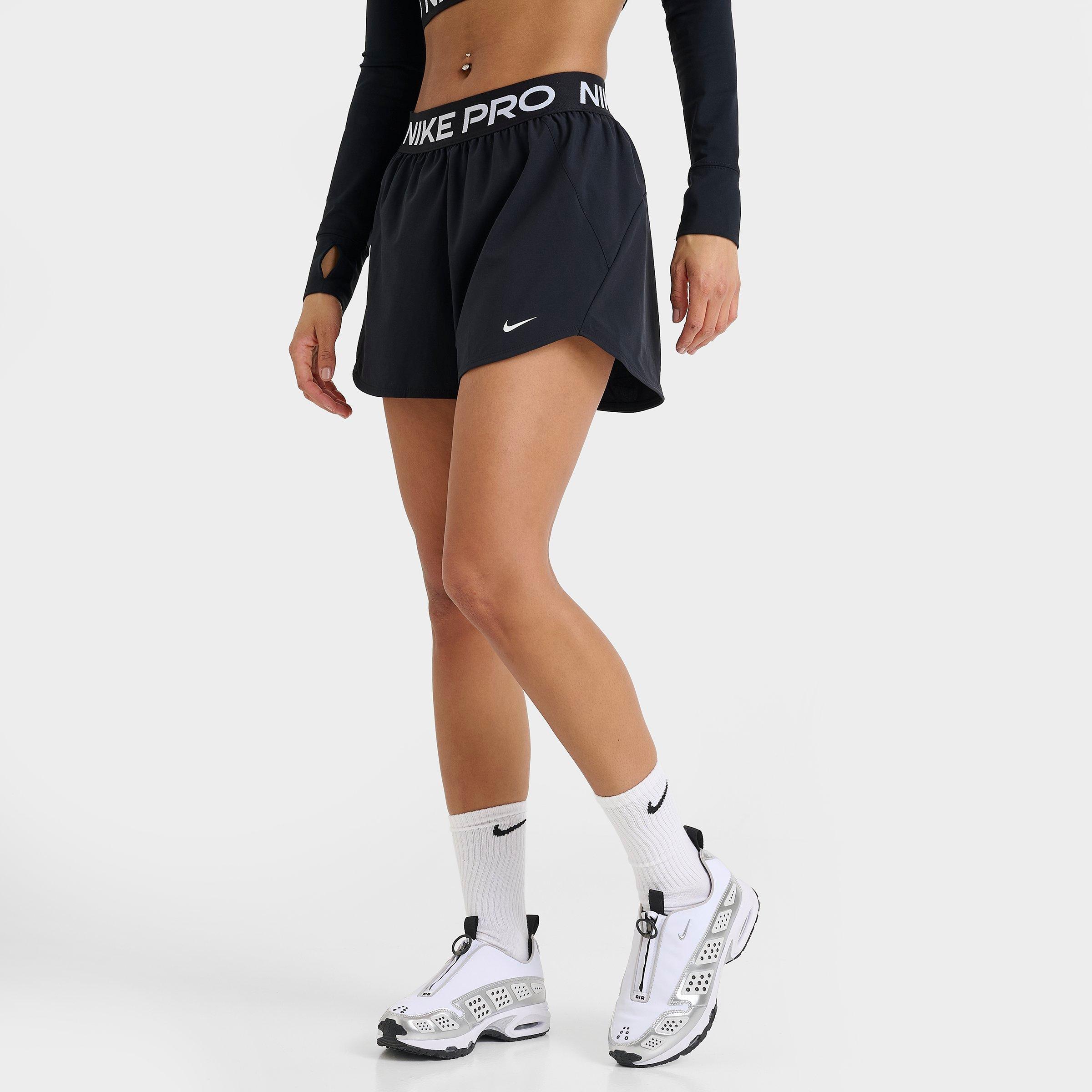 Nike Pro Dri-FIT Mid-Rise 3" Brief-Lined Woven Shorts