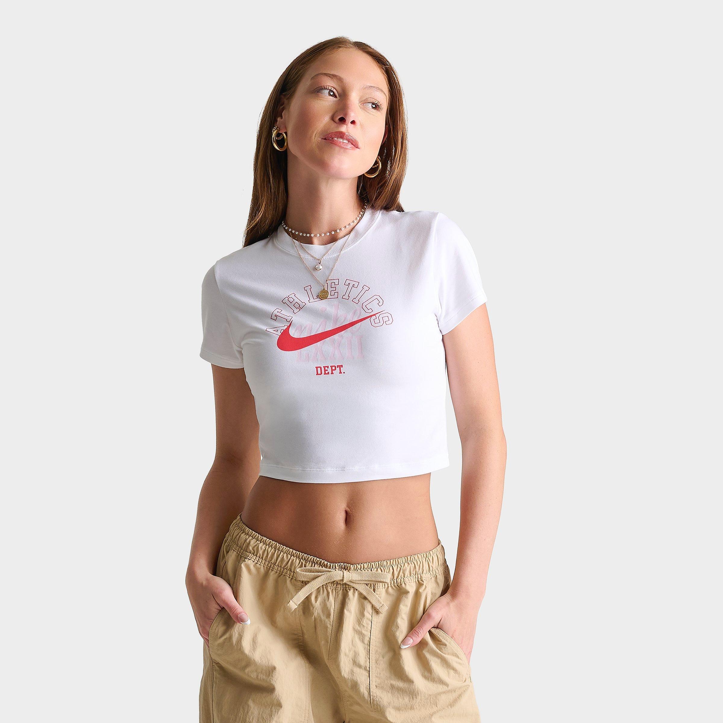 Nike Sportswear Chill Knit Athletics Dept. Slim Cropped T-Shirt
