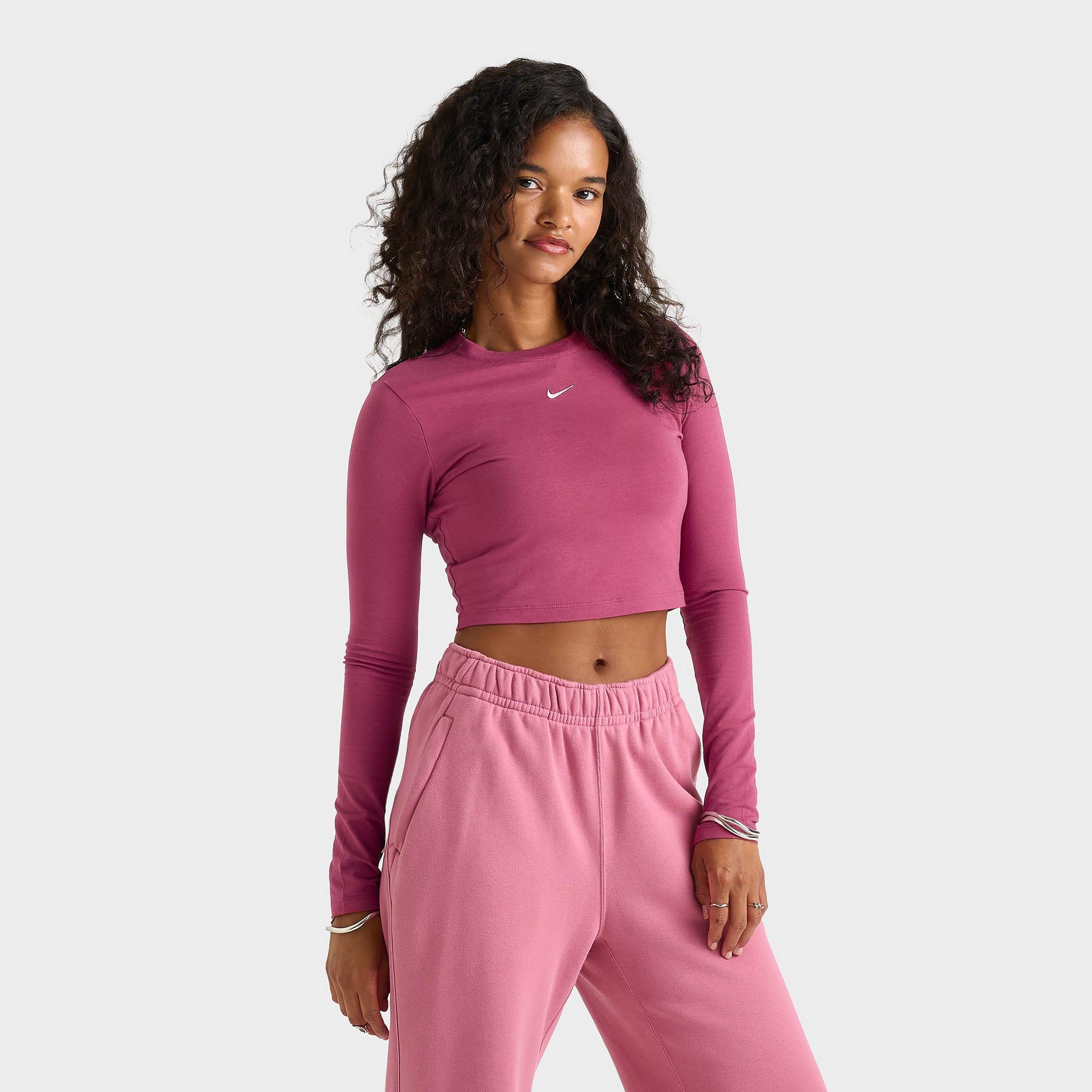 Nike Sportswear Chill Knit Long-Sleeve Slim Crop Top