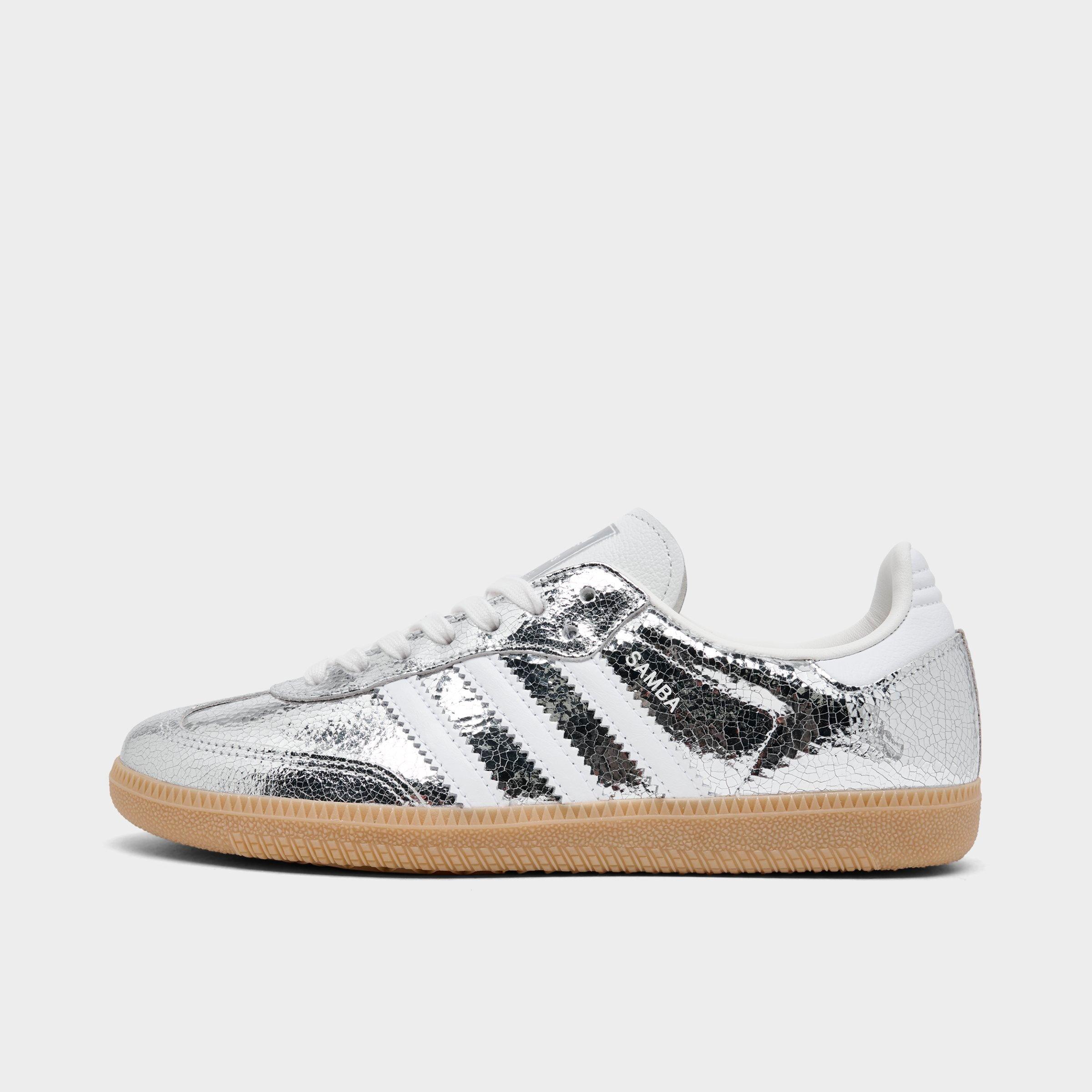 adidas Originals Samba OG Metallic Leather Casual Shoes