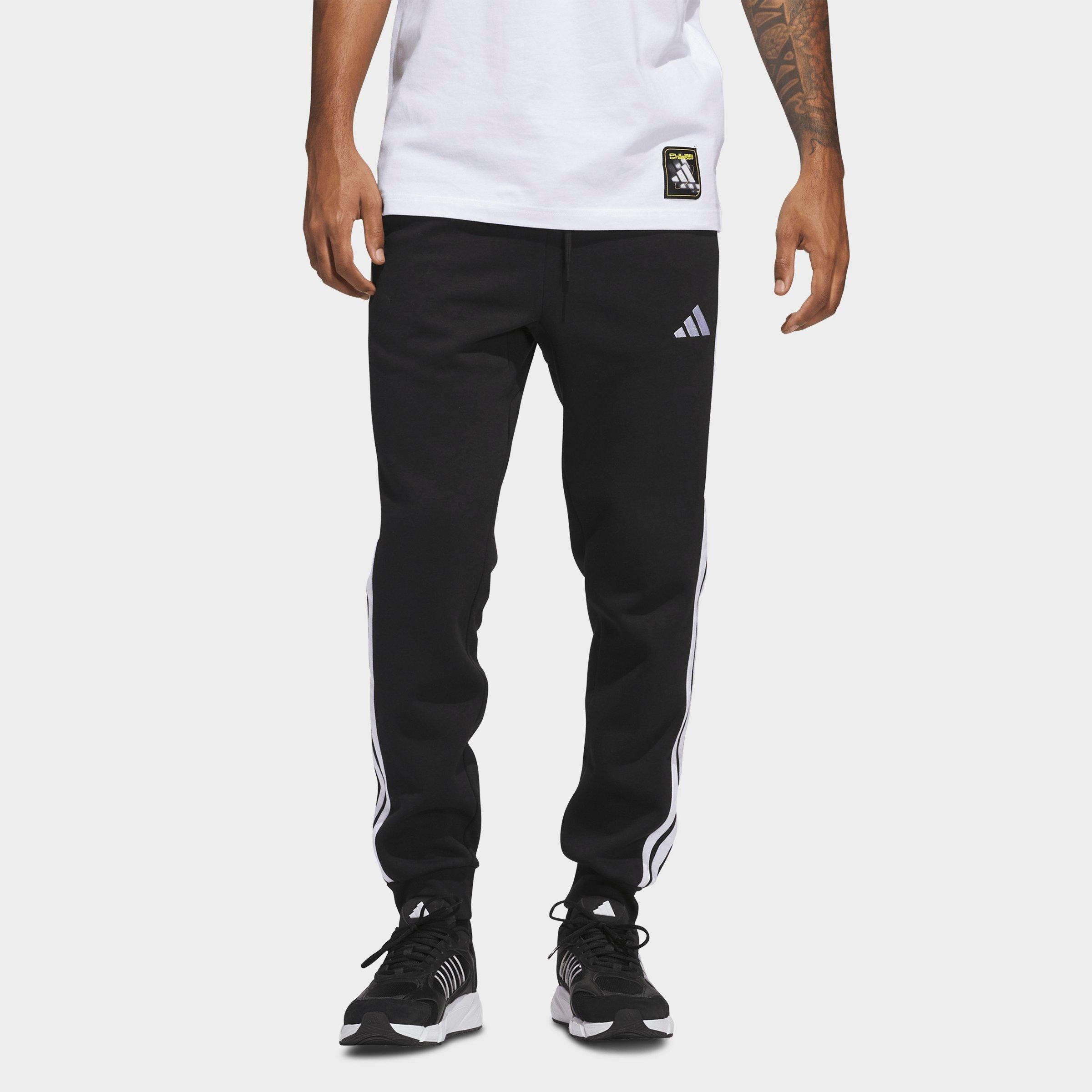 adidas Essentials 3-Stripes Fleece Jogger Pants