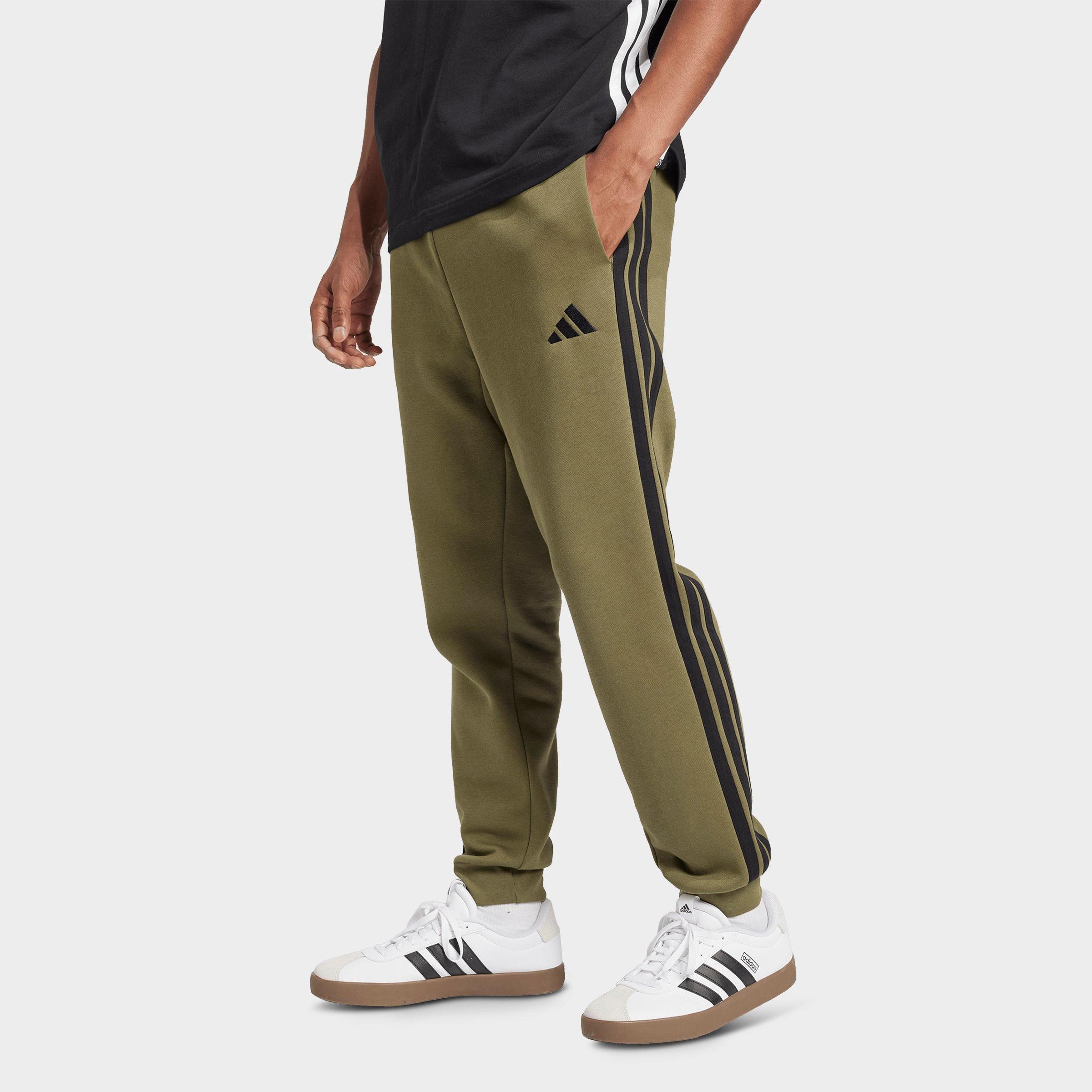adidas Essentials 3-Stripes Fleece Jogger Pants