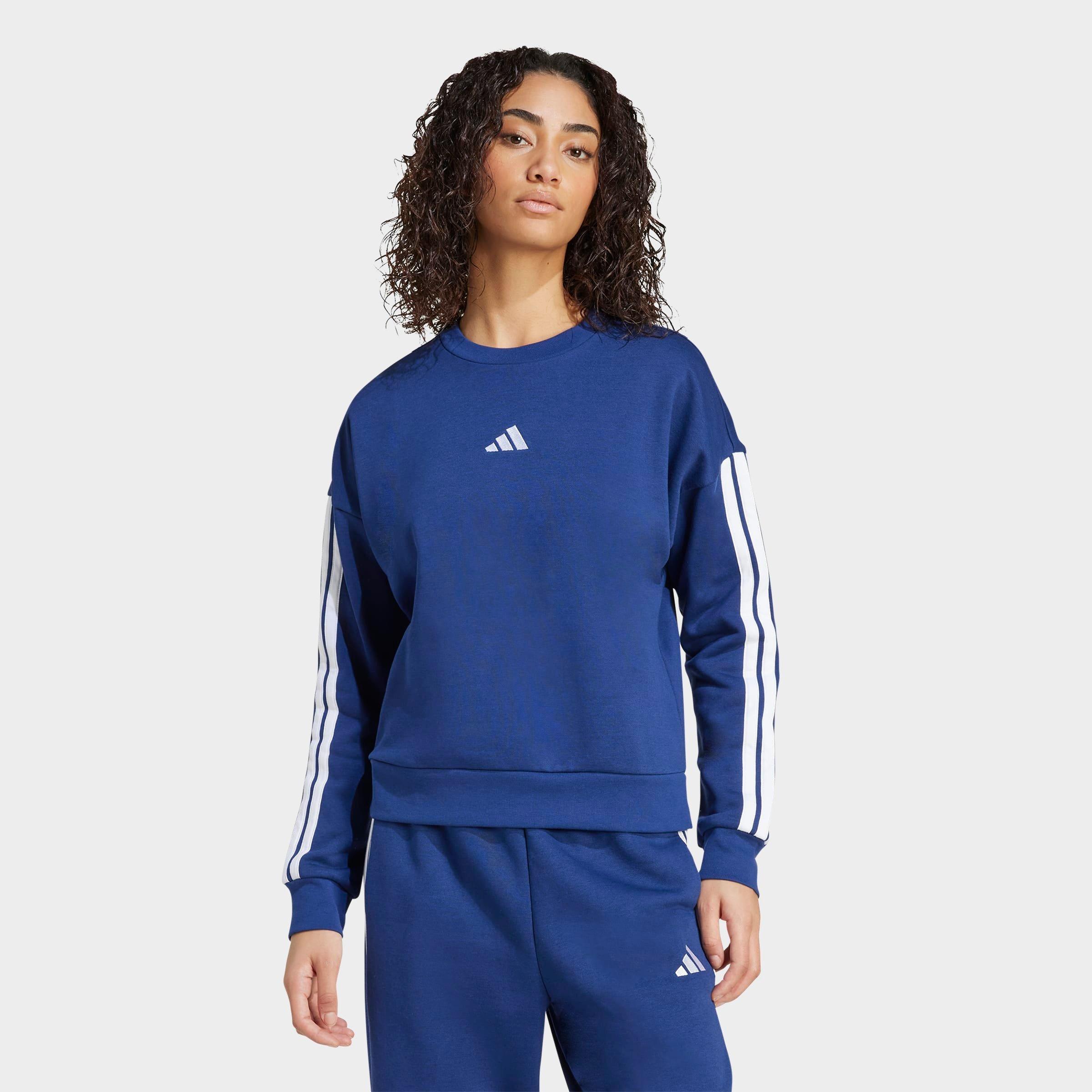 adidas Essentials 3-Stripes Fleece Sweatshirt