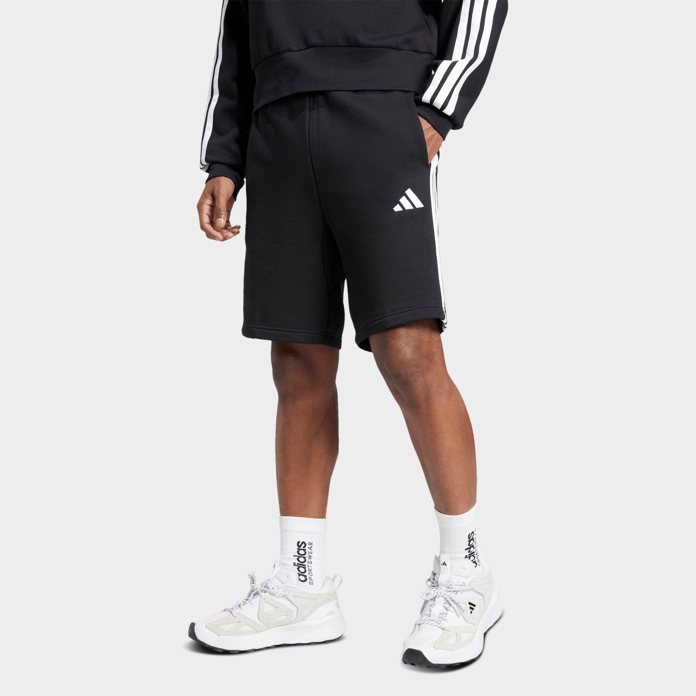 adidas Essentials 3-Stripes Fleece Shorts