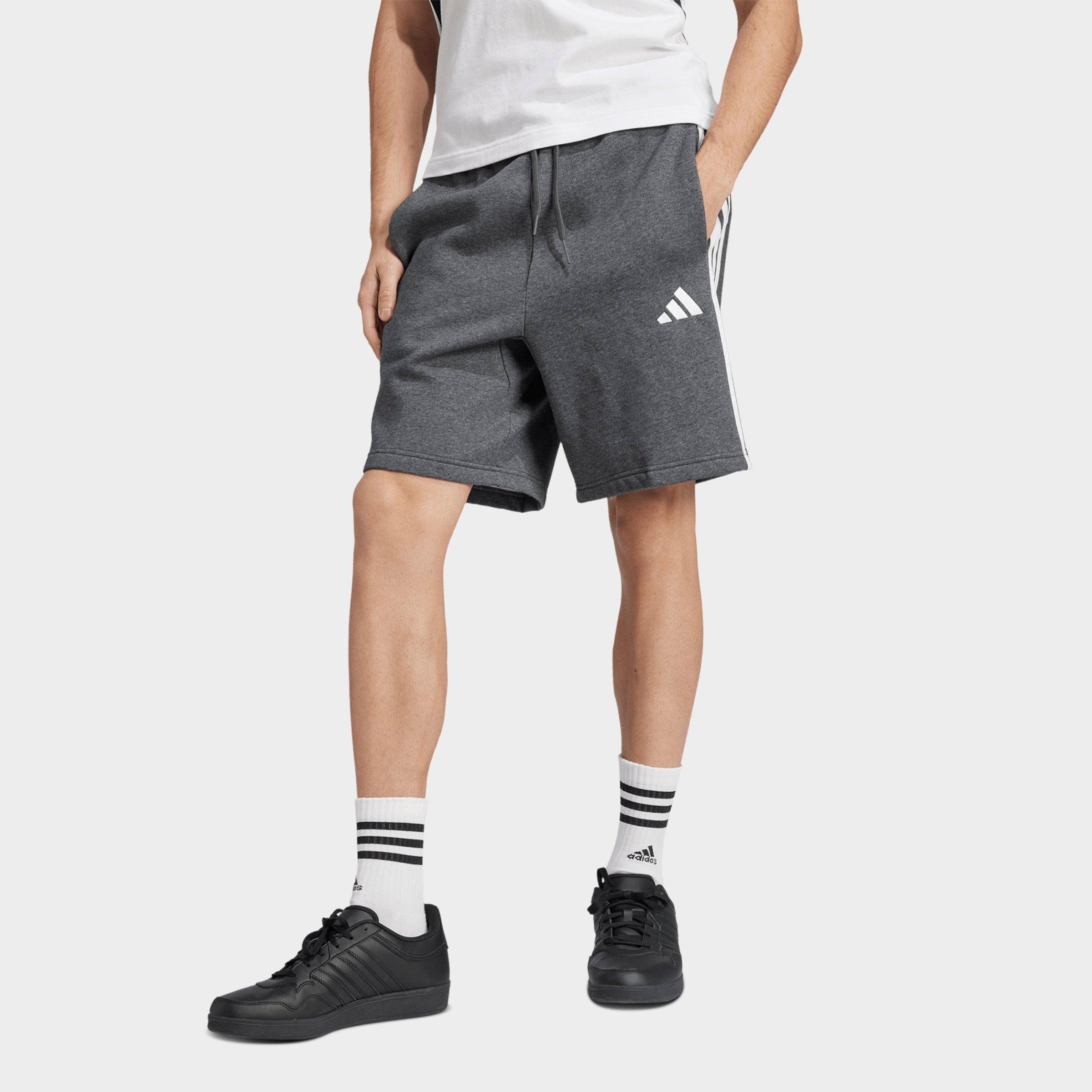 adidas Essentials 3-Stripes Fleece Shorts