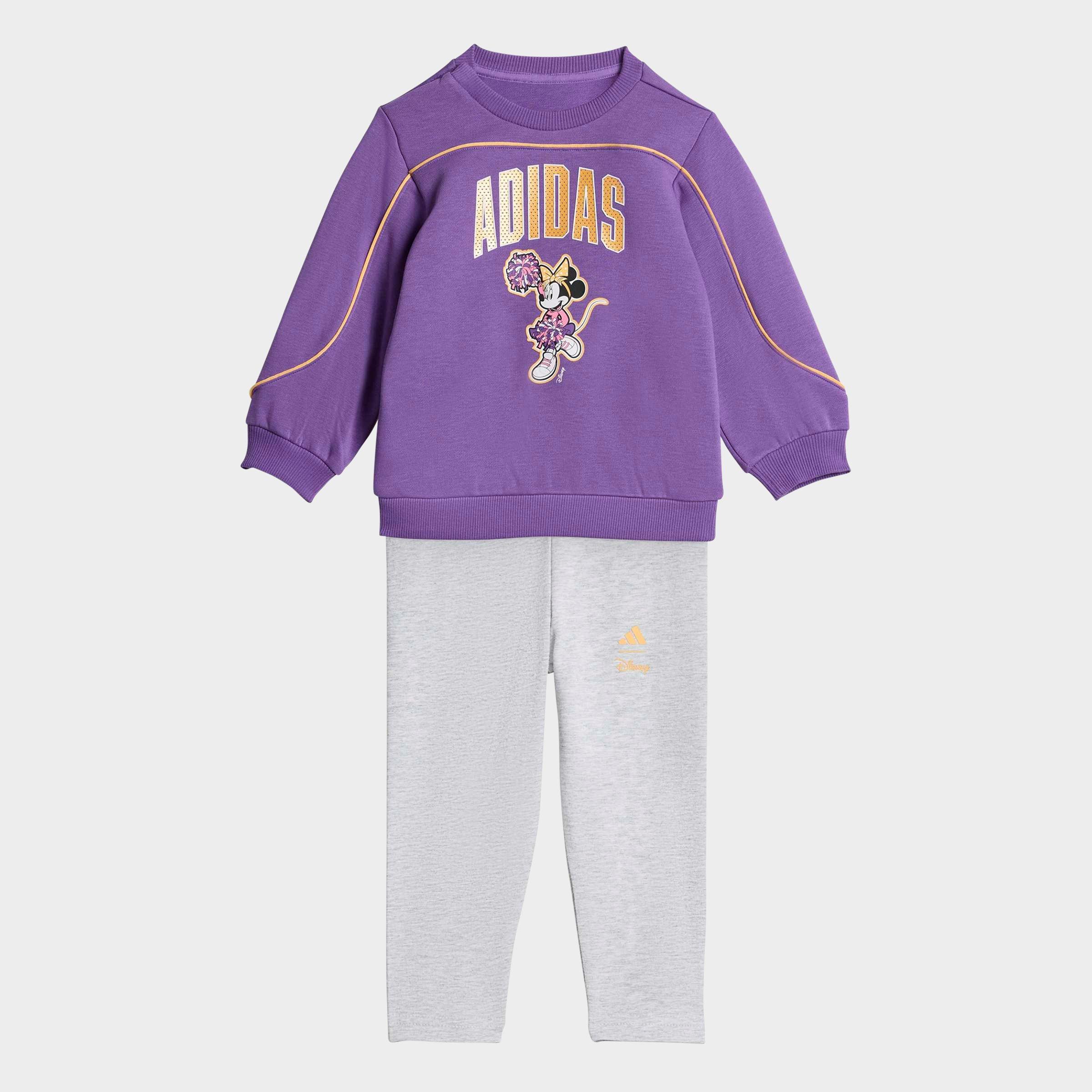 and adidas x Disney Minnie Mouse Crewneck Sweatshirt and Leggings Set