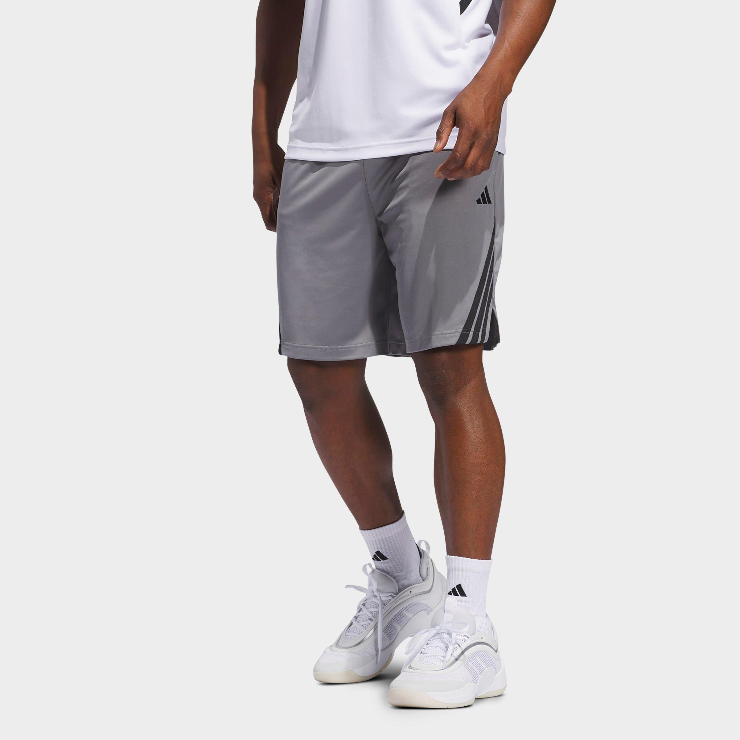 adidas Legends 3-Stripes Basketball Shorts